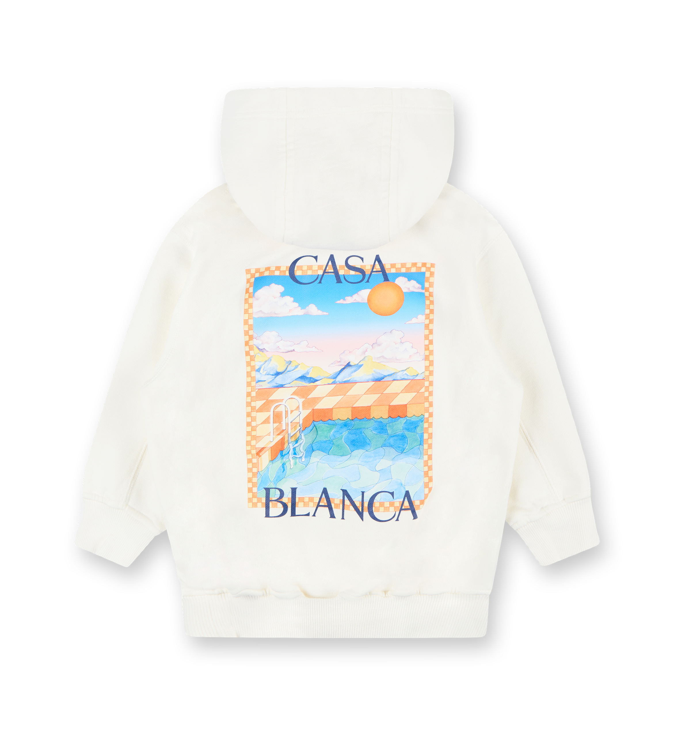 Surreal Pool Hoodie Off White