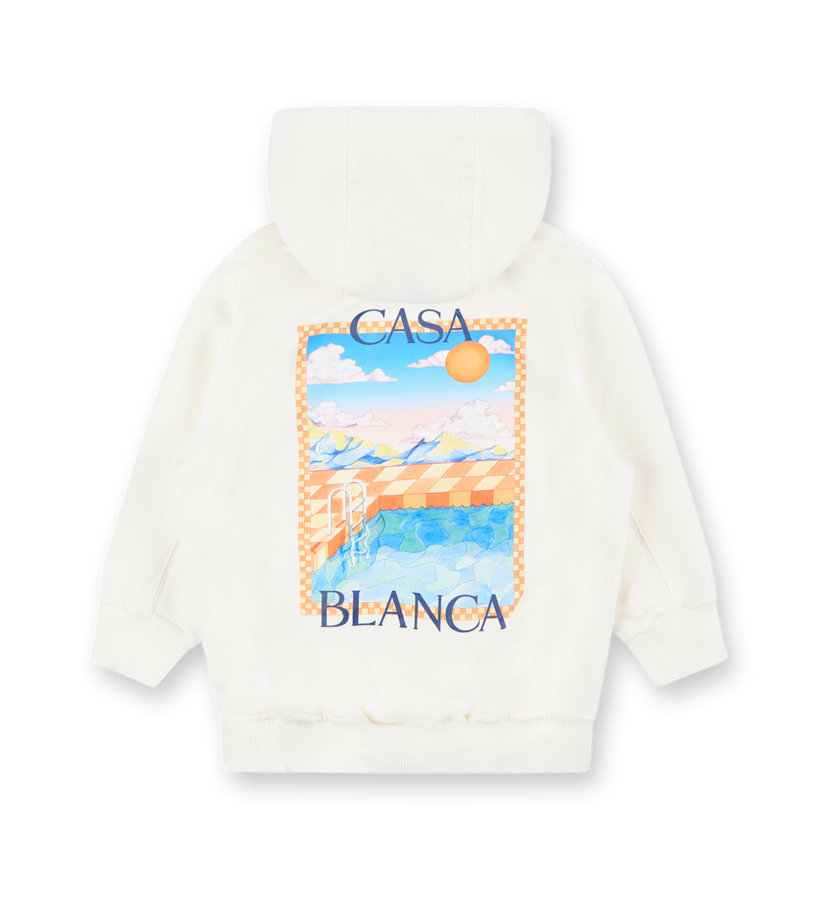 Surreal Pool Hoodie Off White