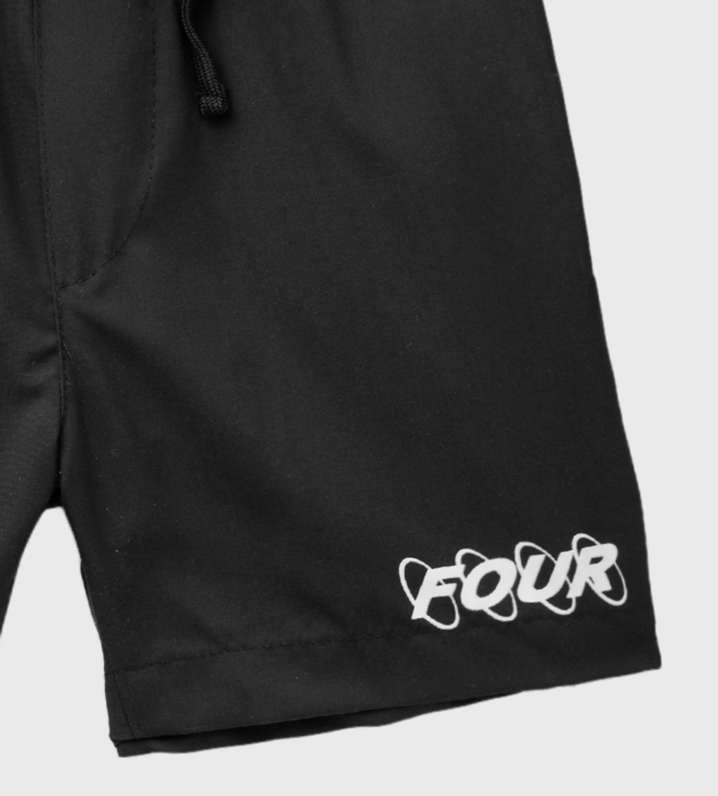 Circle Logo Swim Short Black