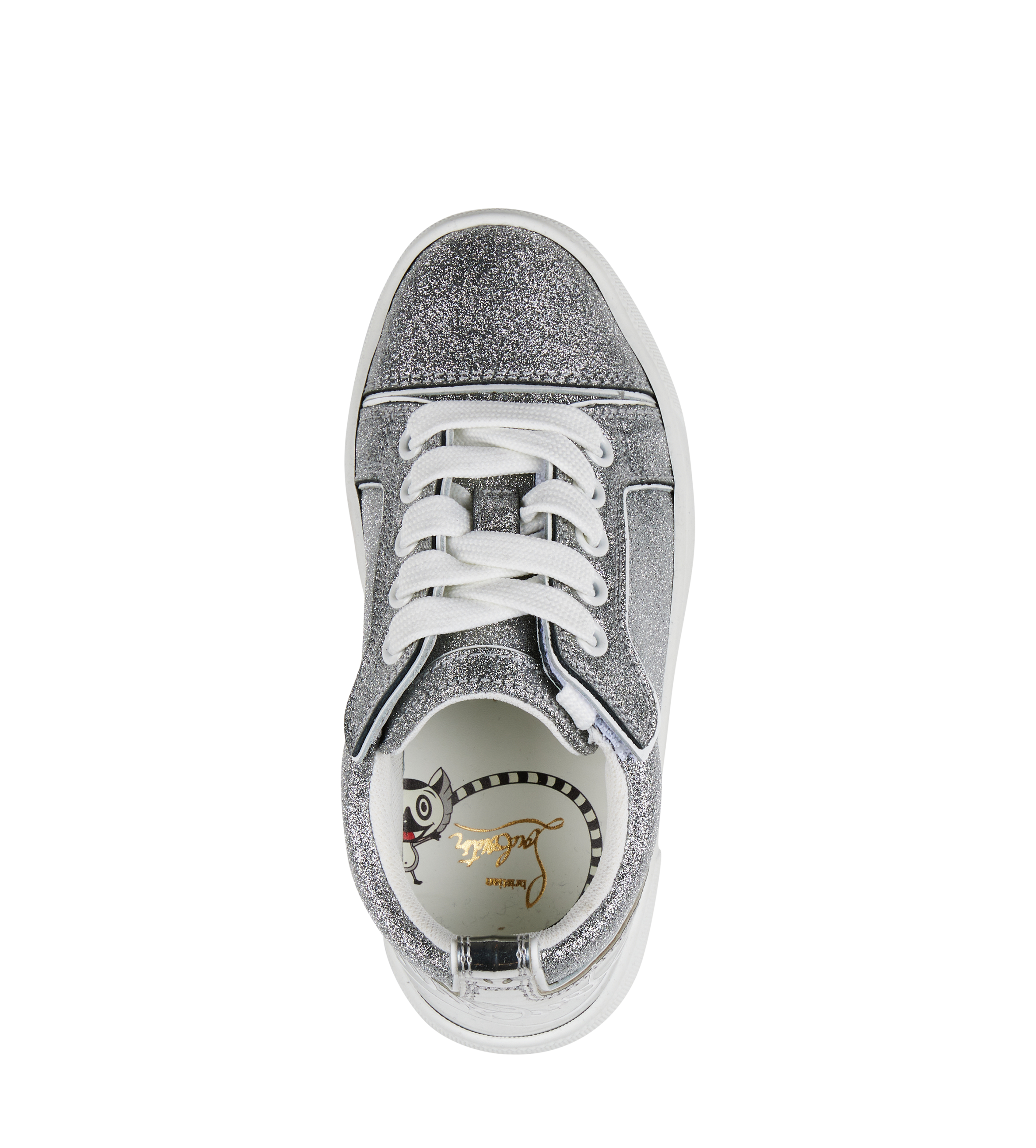 Funnyto Glittered Sneakers Silver