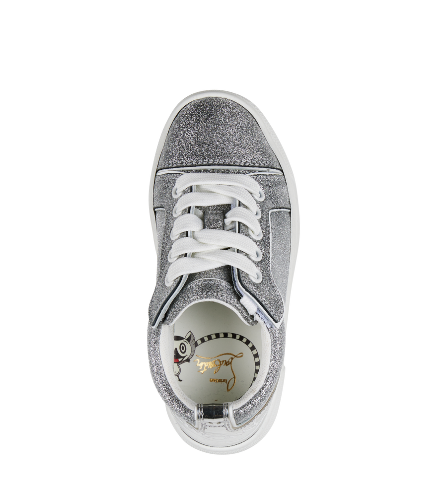 Funnyto Glittered Sneakers Silver