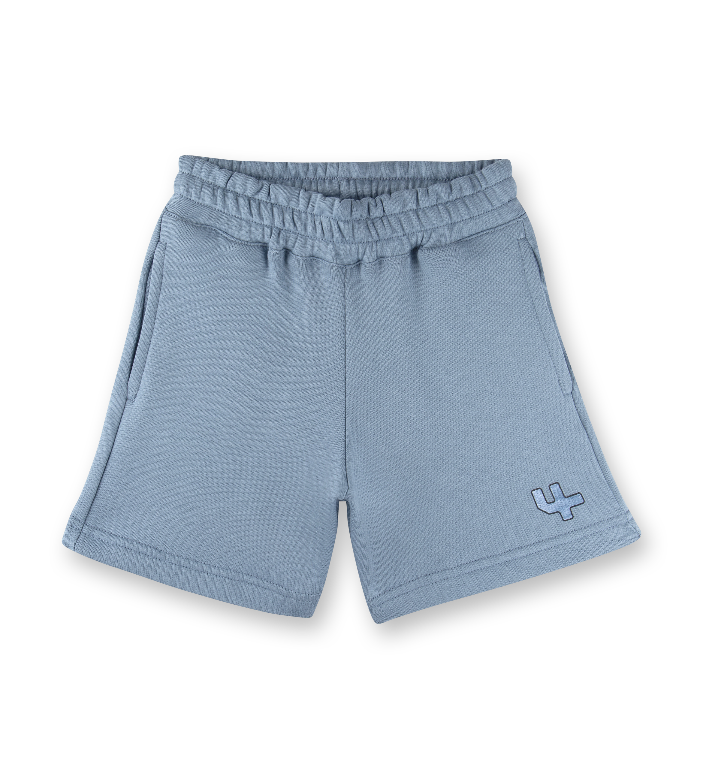 Outline Logo Shorts Celeste