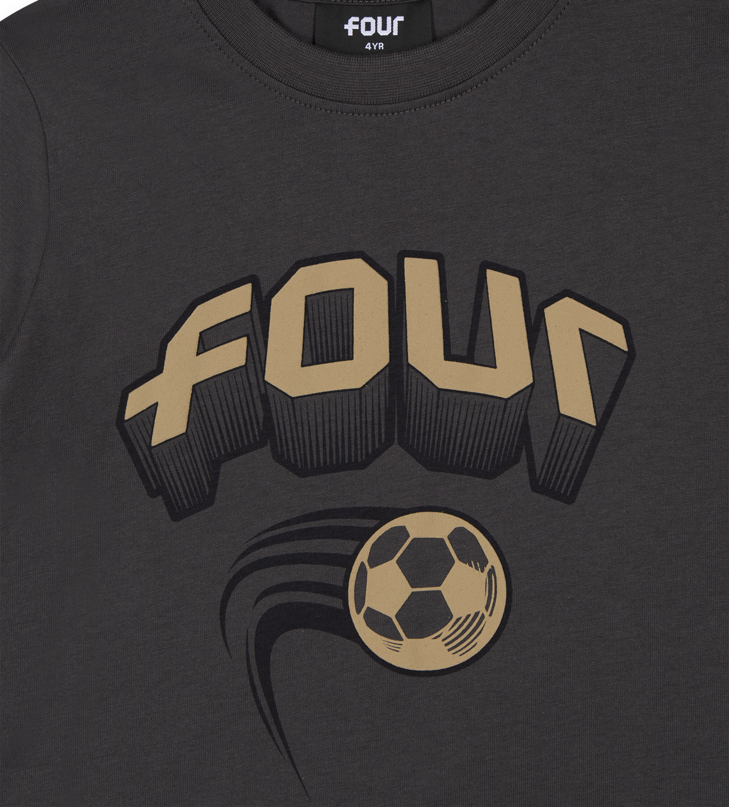 Football T-shirt Asphalt