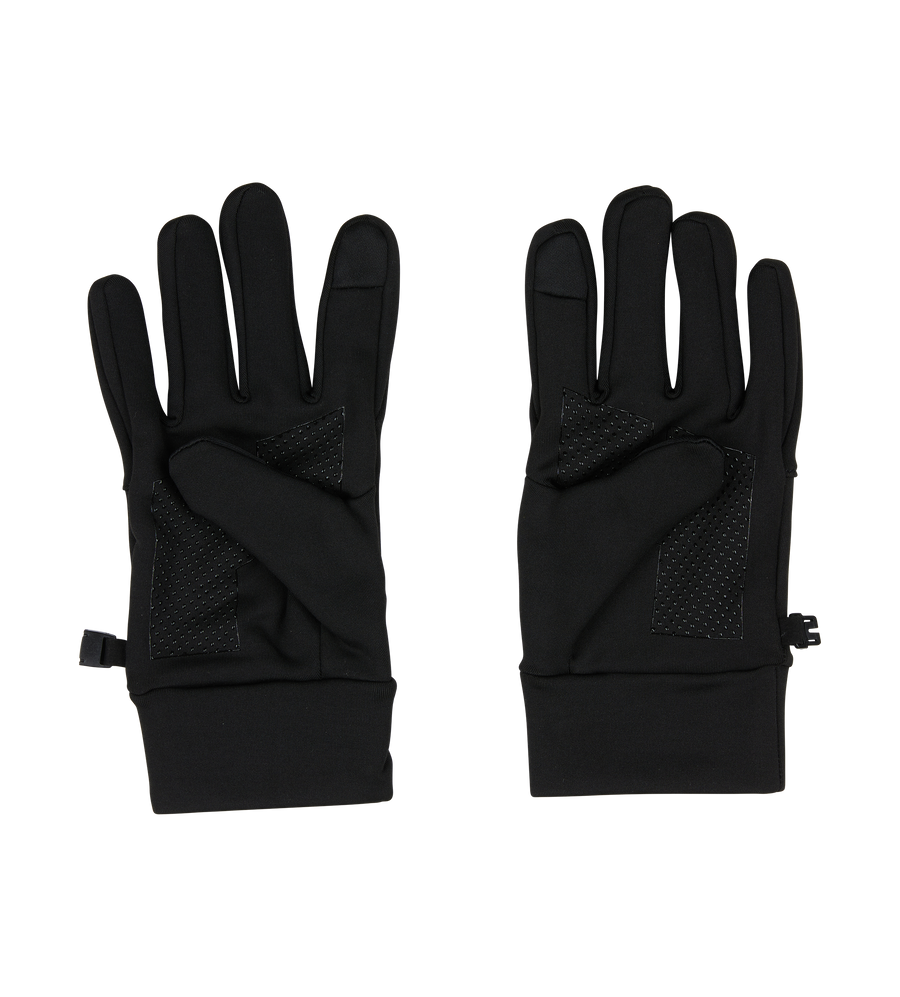 Reflective Logo Gloves Black