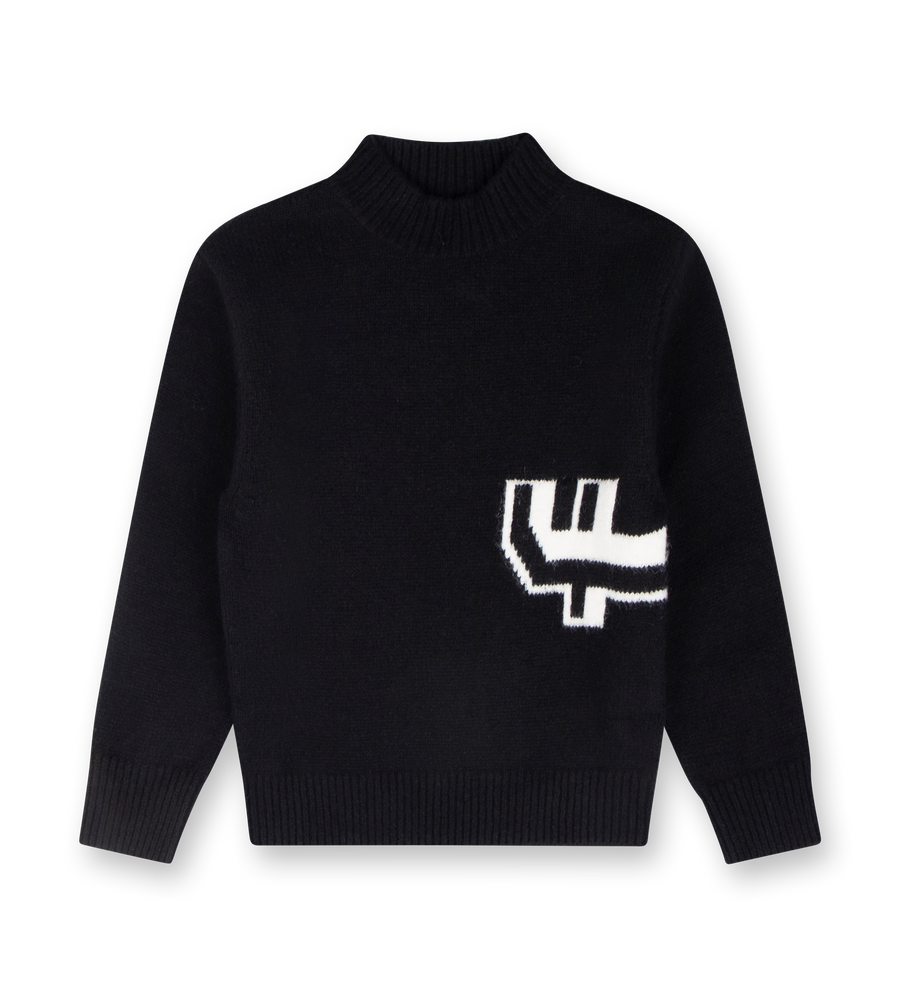 Knitted Crewneck Black