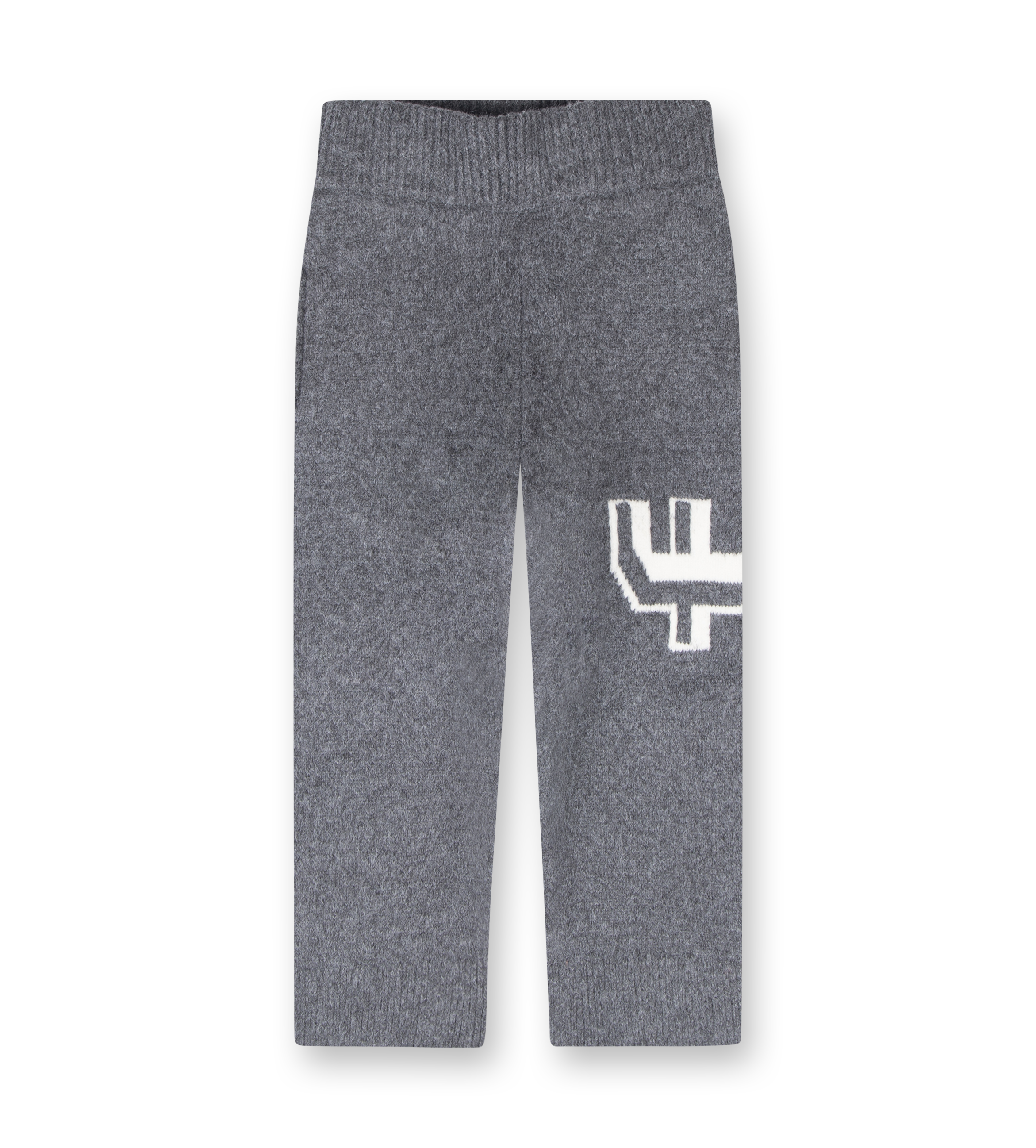 Knitted Pants Dark Grey