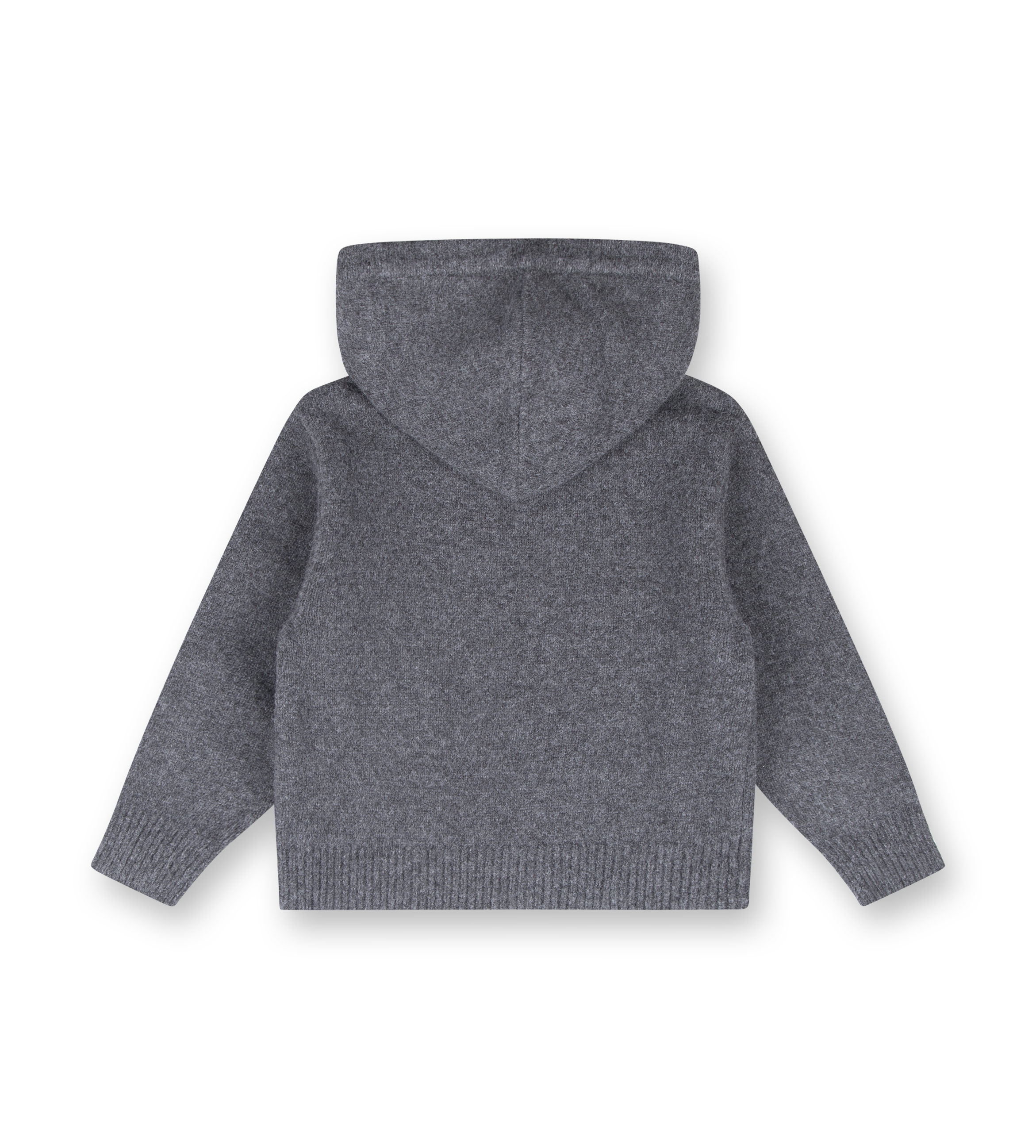 Knitted Hoodie Dark Grey