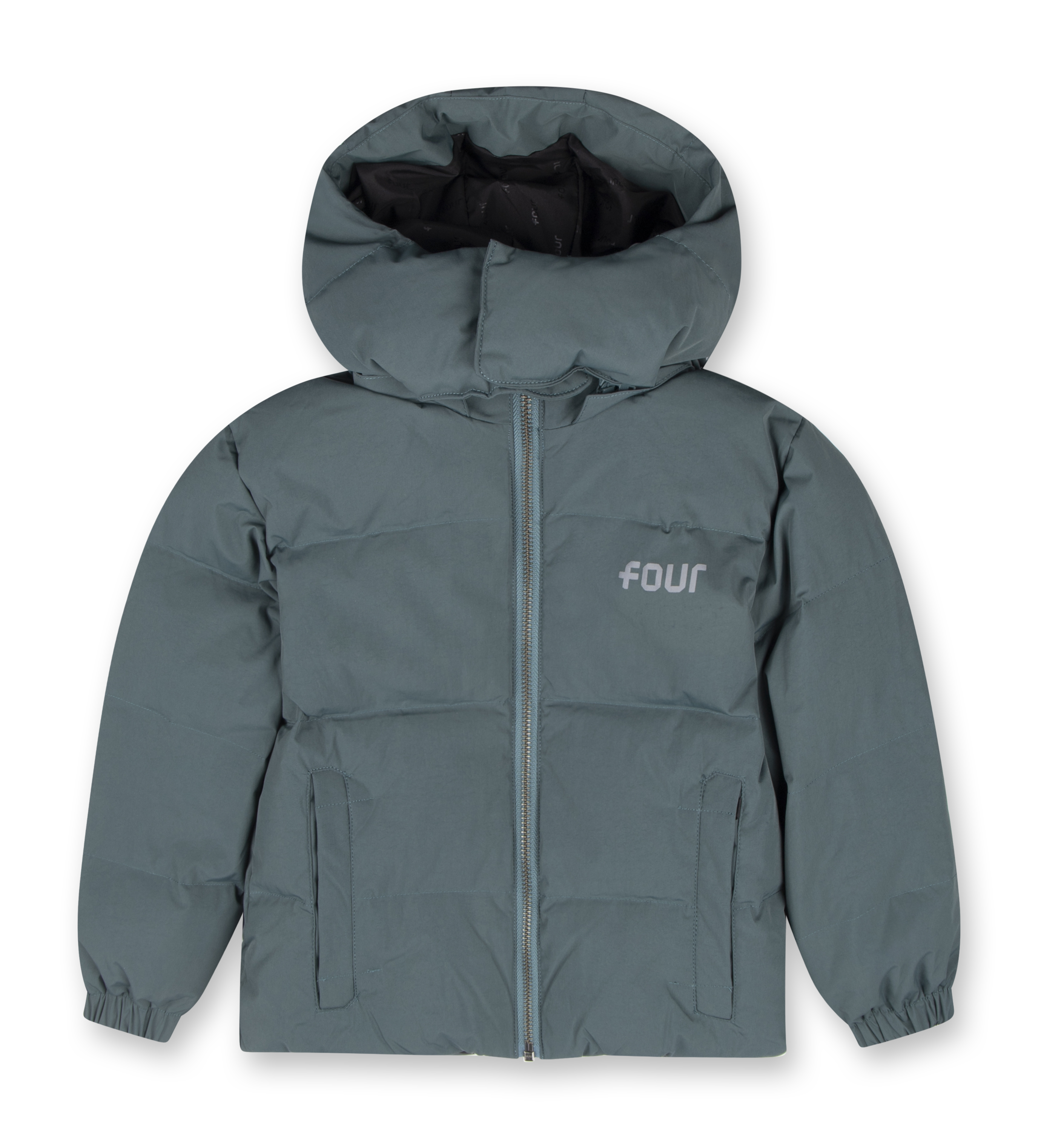 FOUR Logo Puffer Agave Green