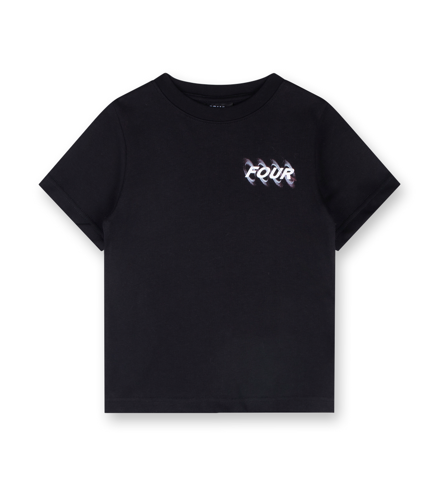 Blurry Circles T-shirt Black