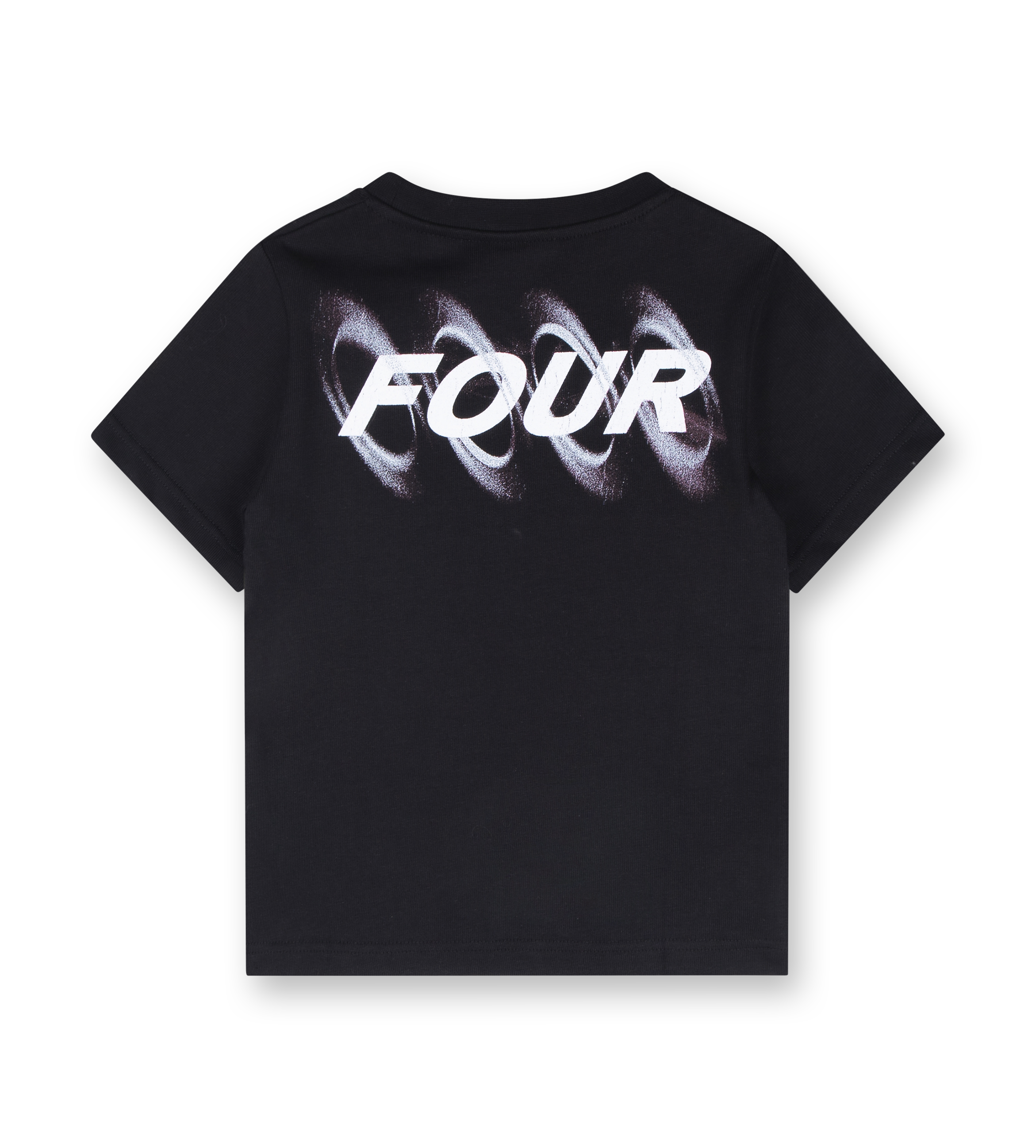 Blurry Circles T-shirt Black