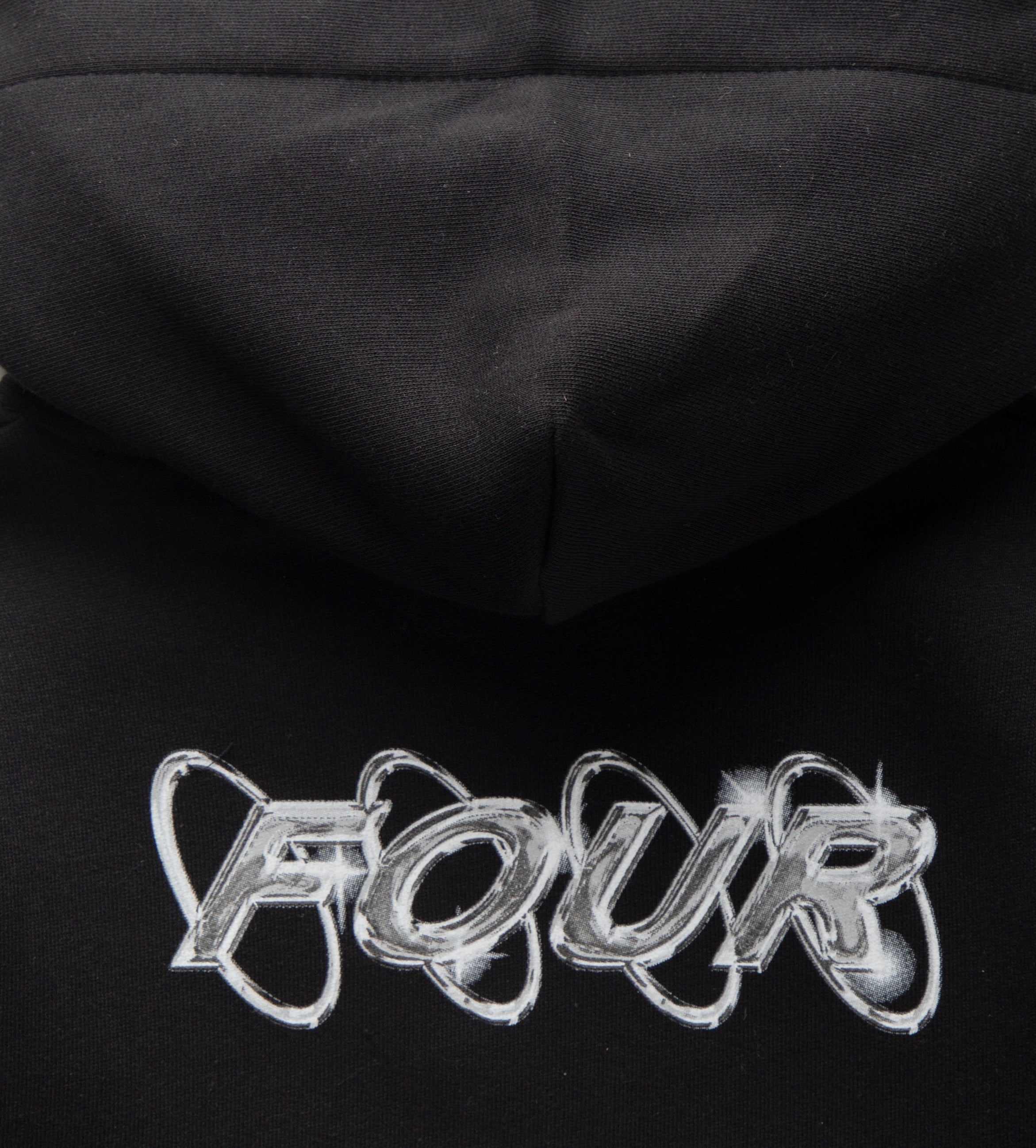 Chrome Hoodie Black