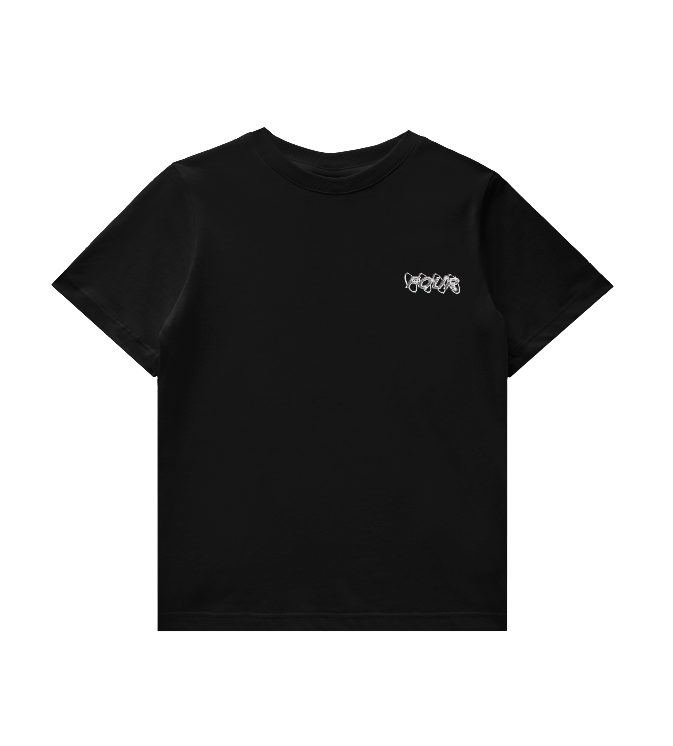 Chrome Circles T-shirt Black