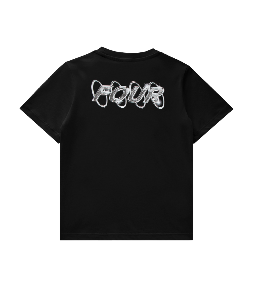 Chrome Circles T-shirt Black