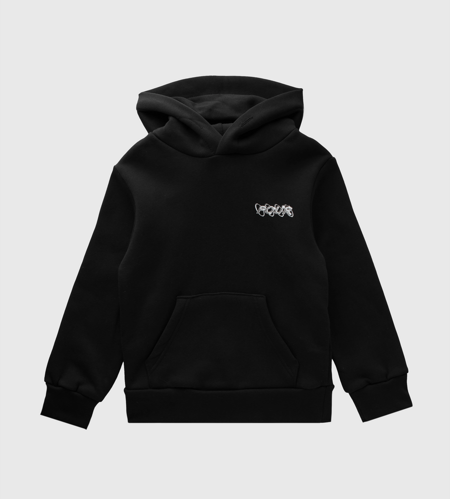 Chrome Hoodie Black