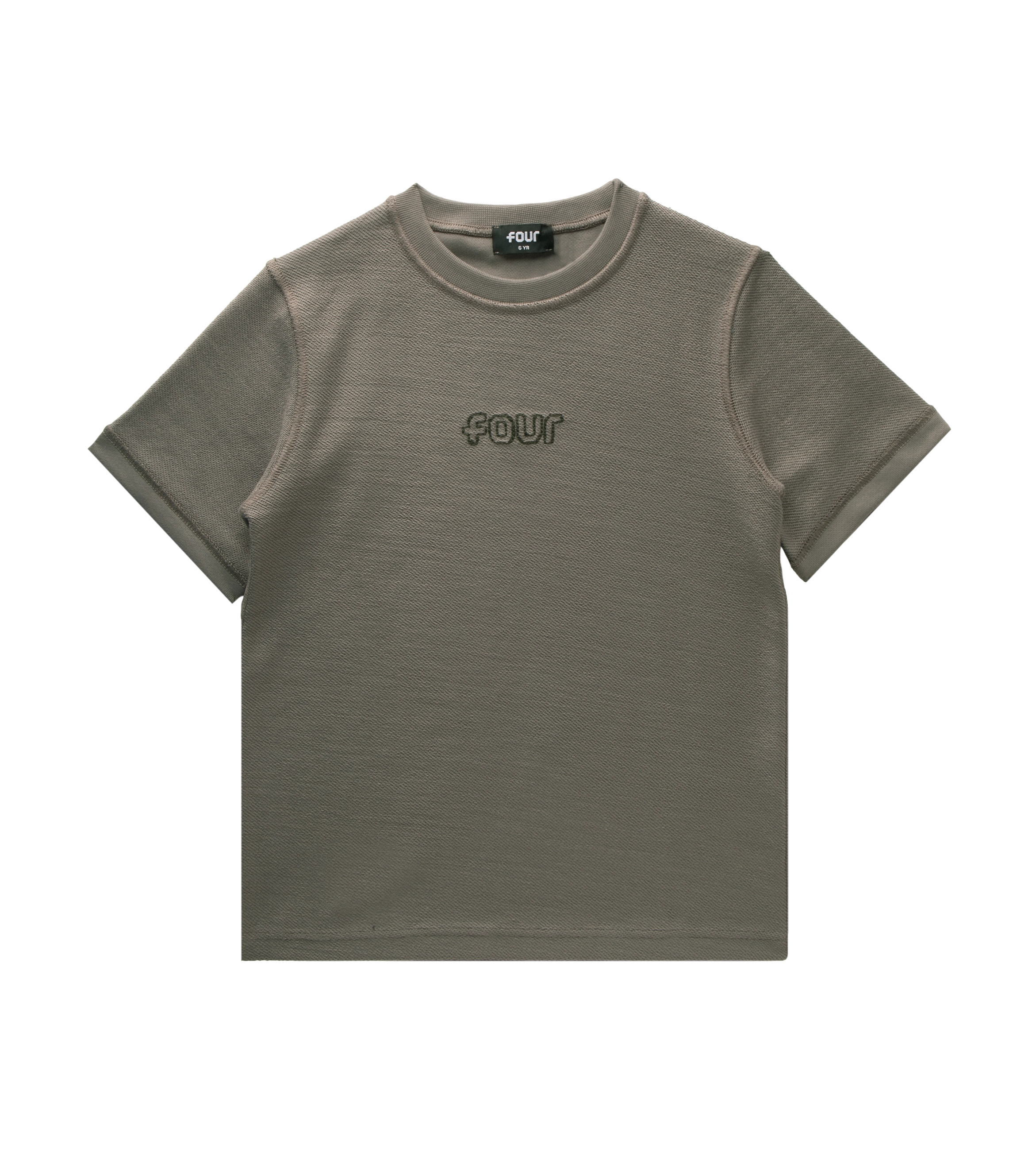 Four Kids Inside Out T-shirt Agave Green