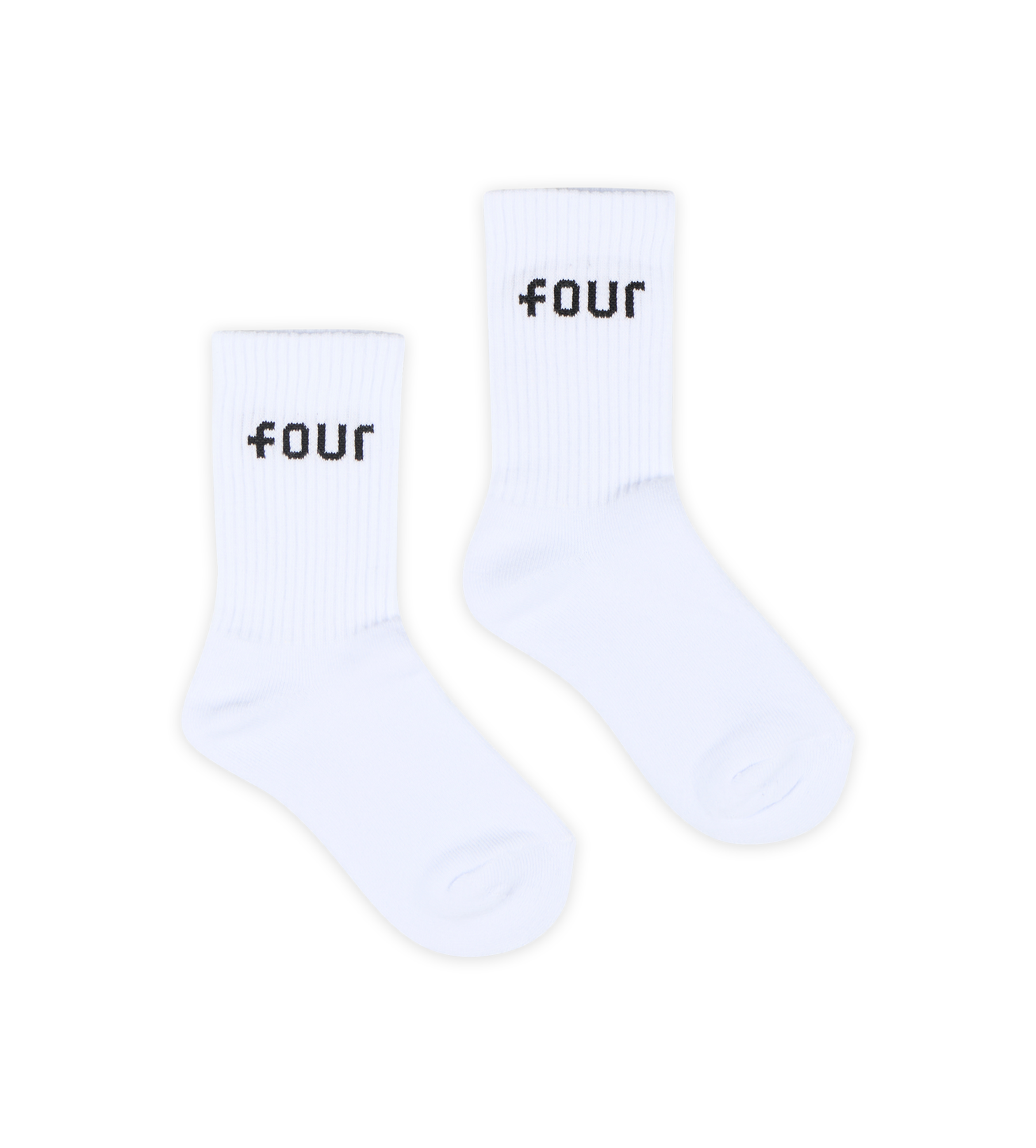 Logo Socks Panna & Black