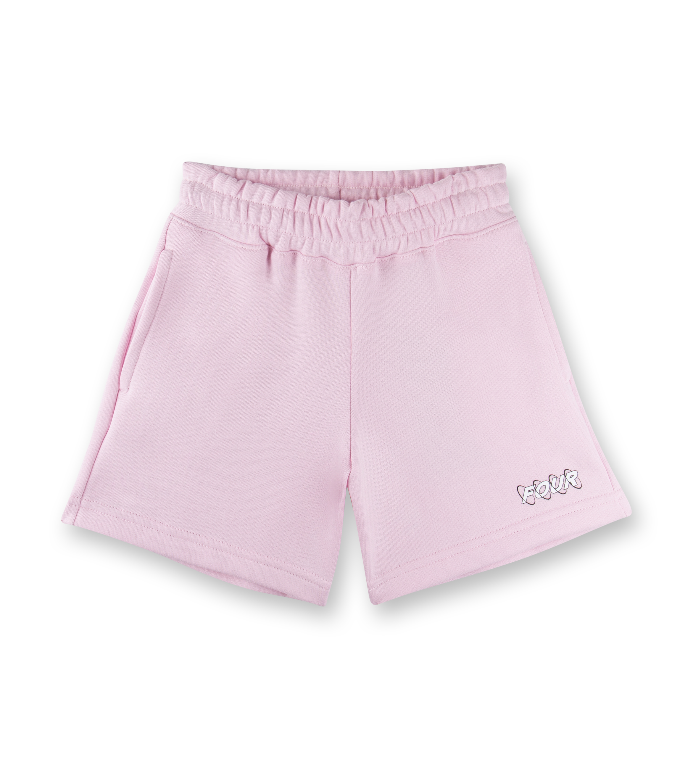 Circles Logo Shorts Soft Pink