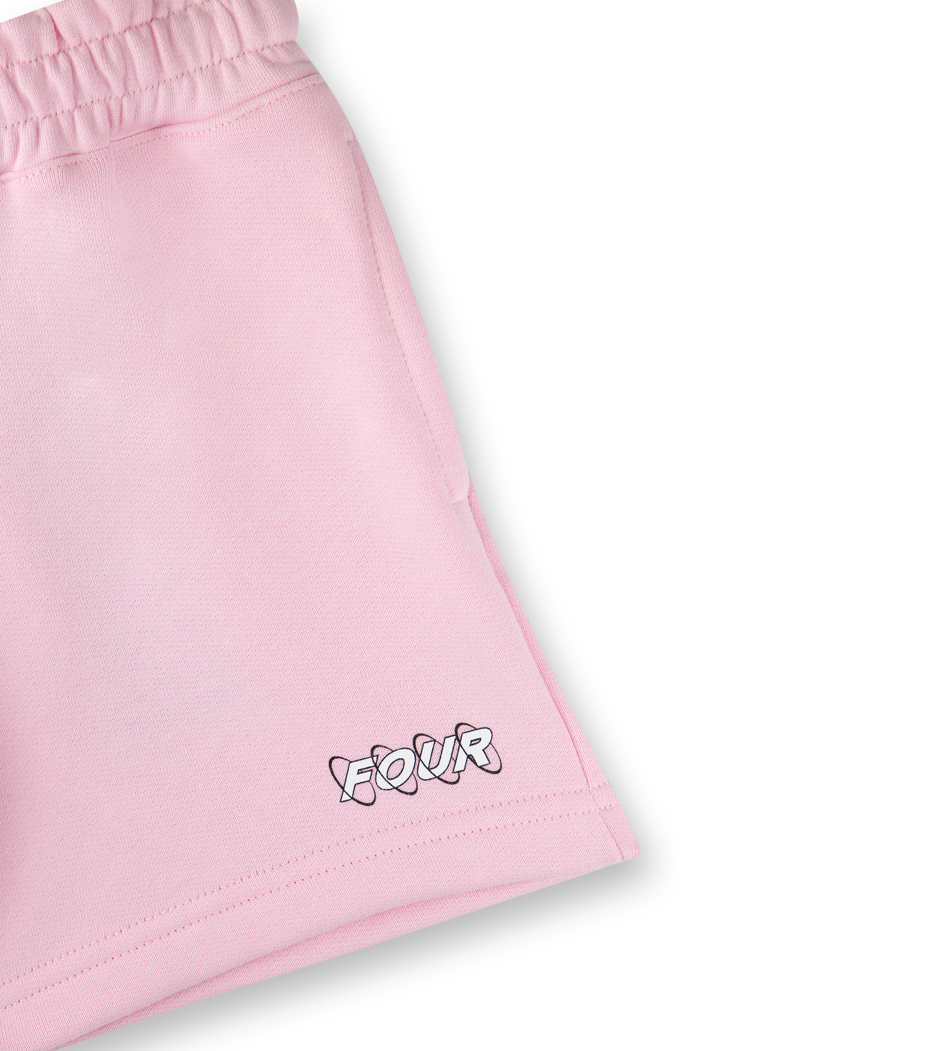 Circles Logo Shorts Soft Pink