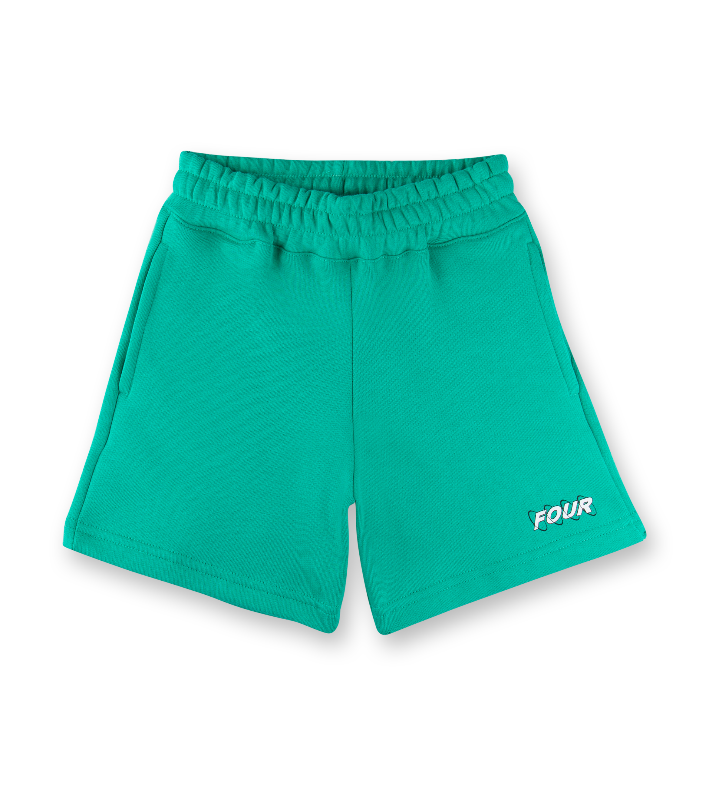 Circles Logo Shorts Vivid Green