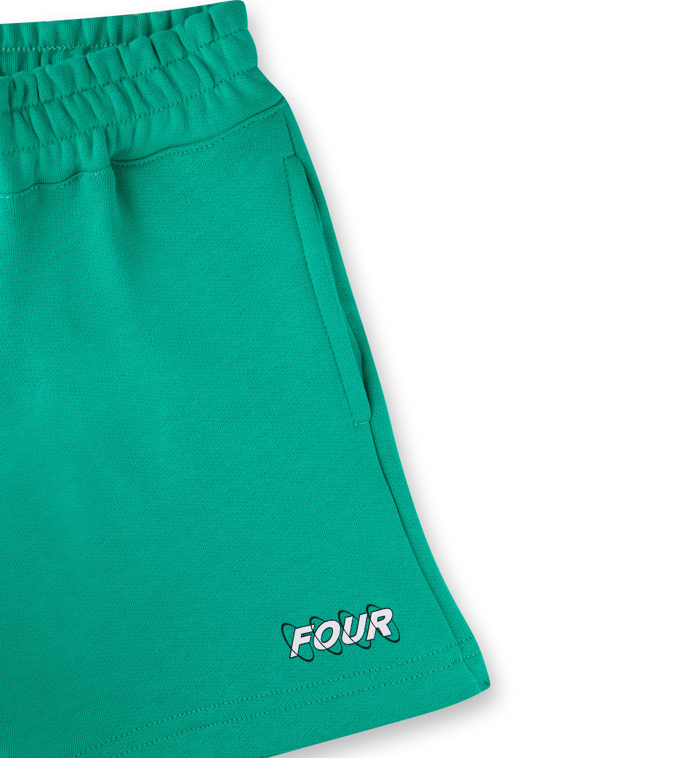 Circles Logo Shorts Vivid Green