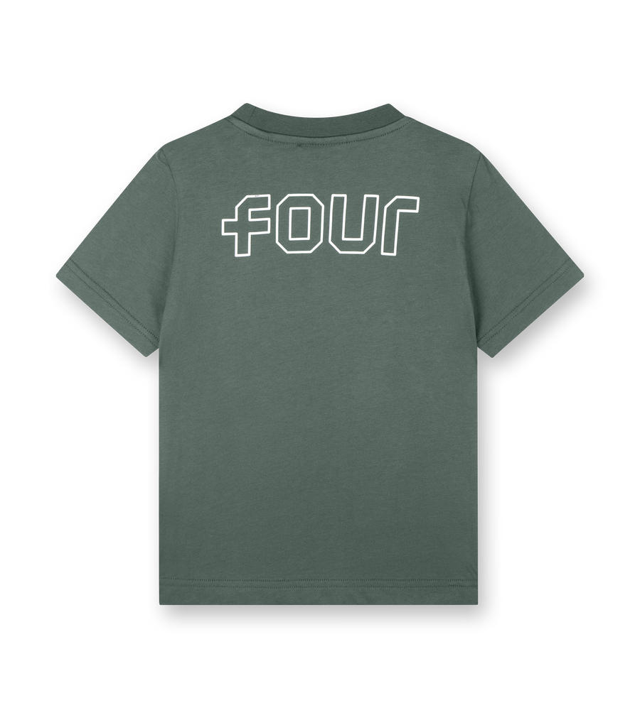 Outline Logo T-shirt Deep Forest