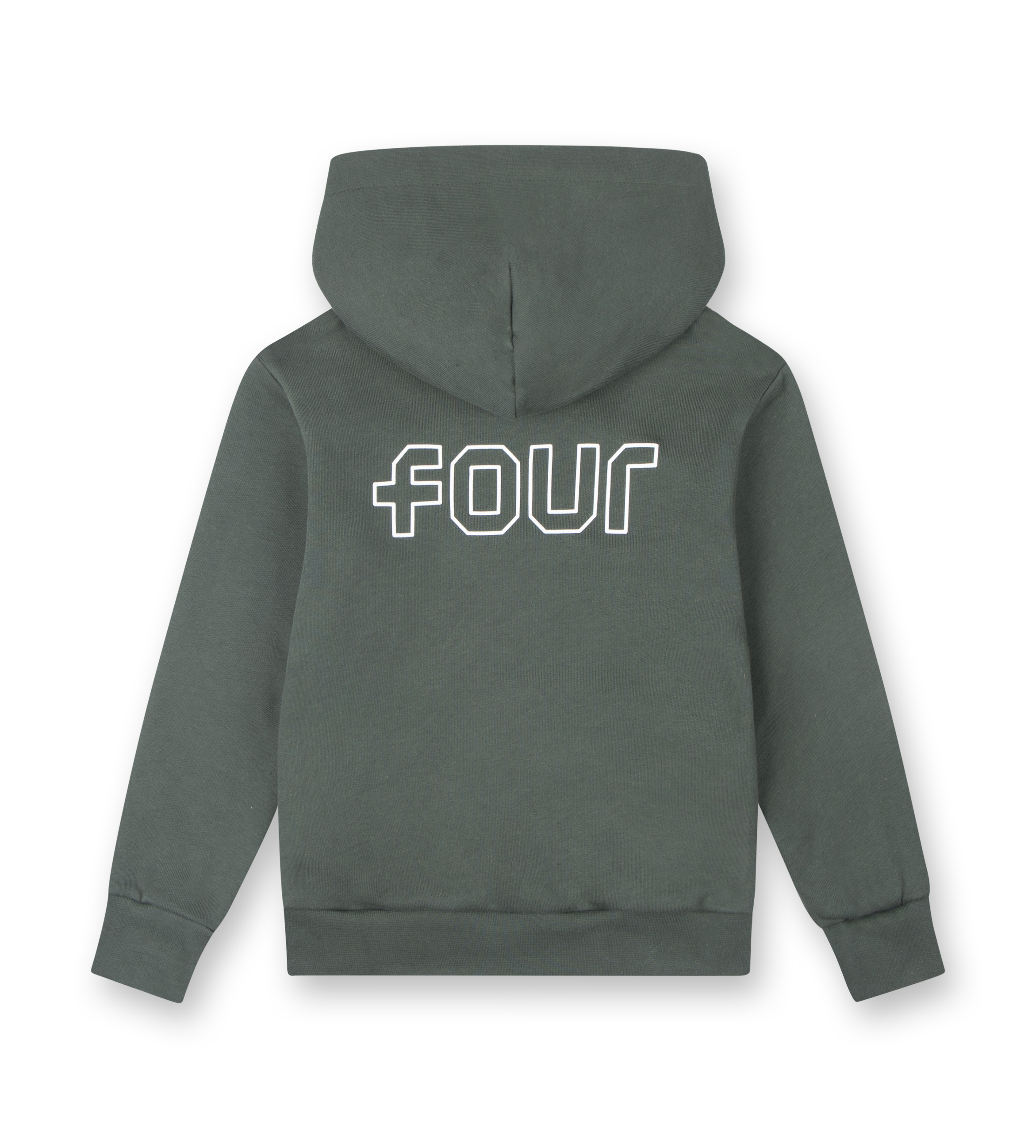 Outline Logo Hoodie Deep Forest