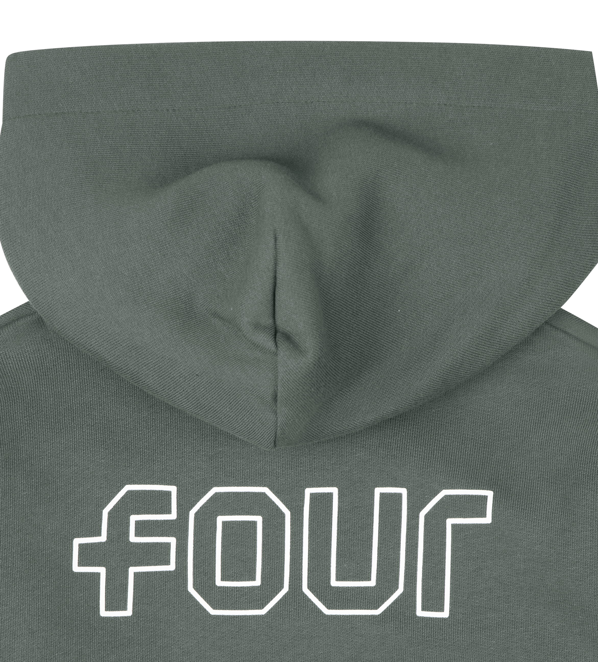 Outline Logo Hoodie Deep Forest