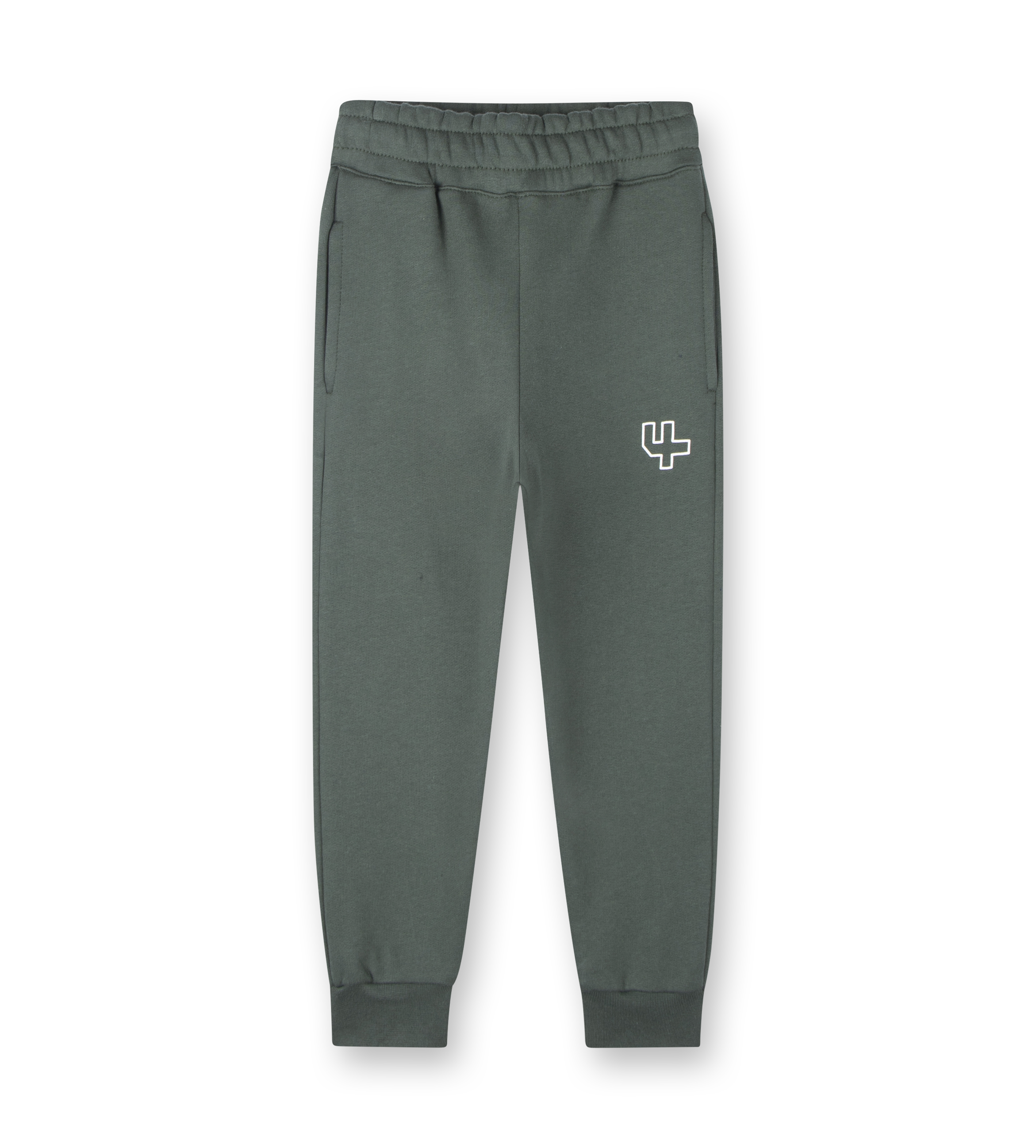 Outline Logo Sweatpants Deep Forest