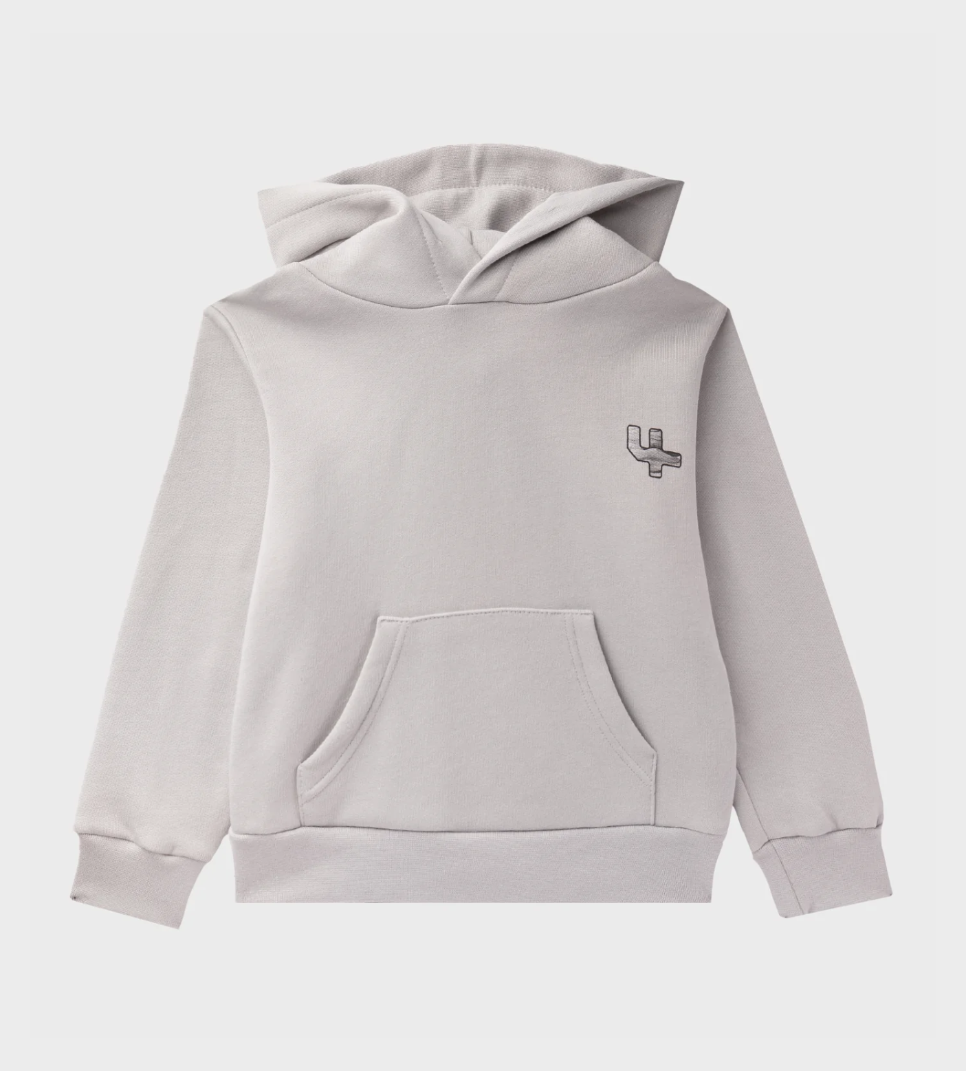 Outline Logo Hoodie High-Rise