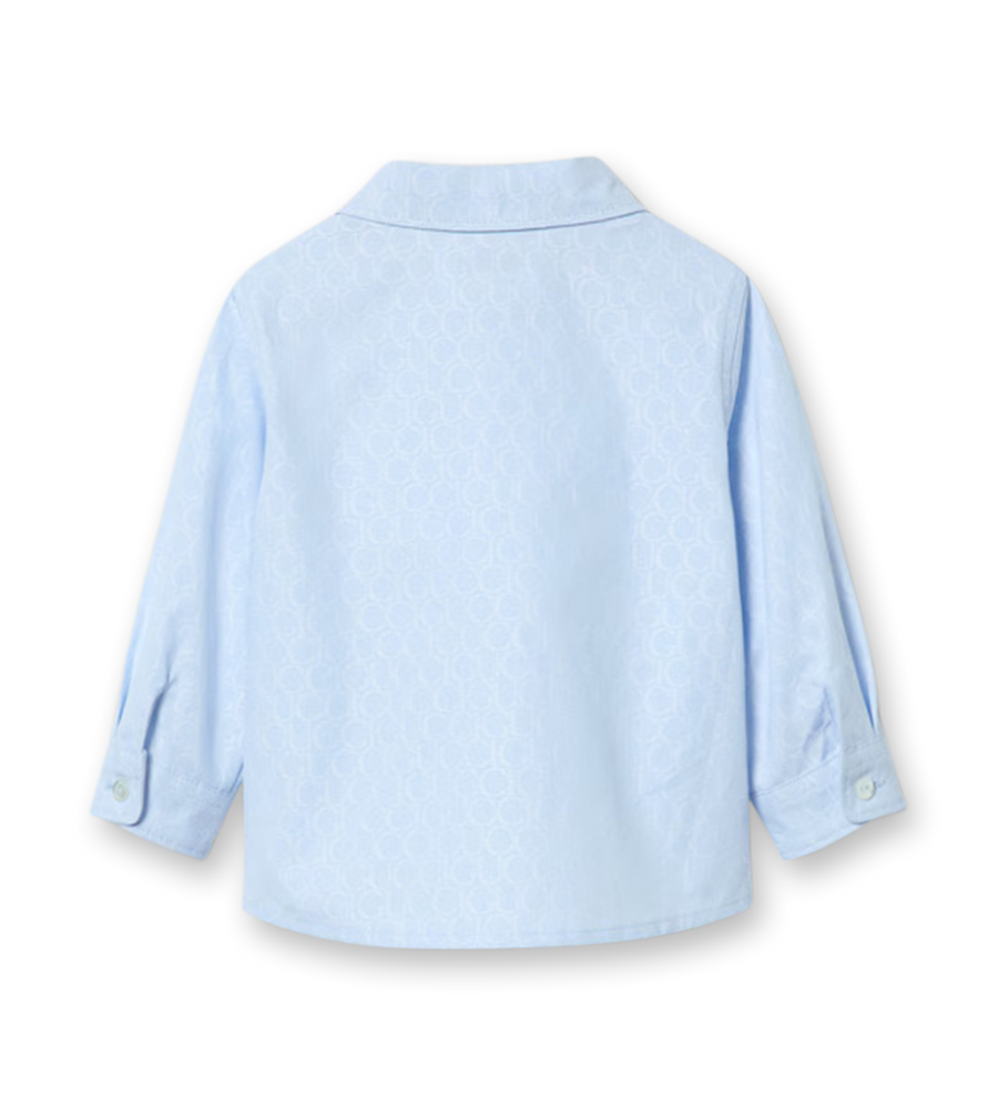 Baby Cotton Shirt Light Blue