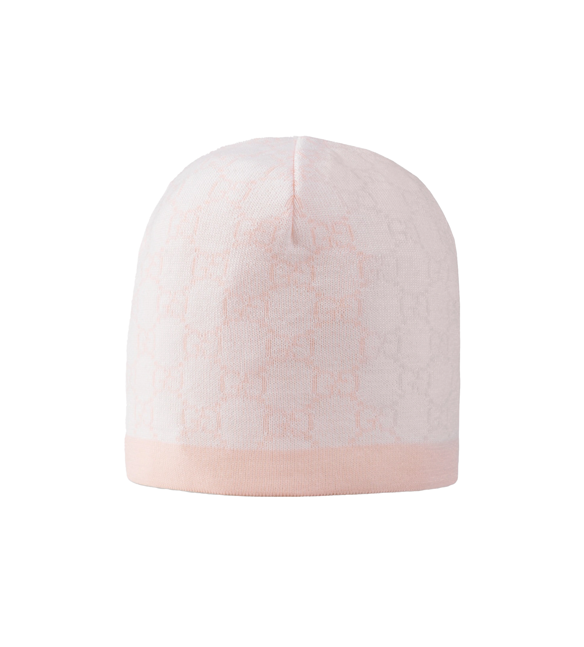 GG Pattern Wool Hat Pink