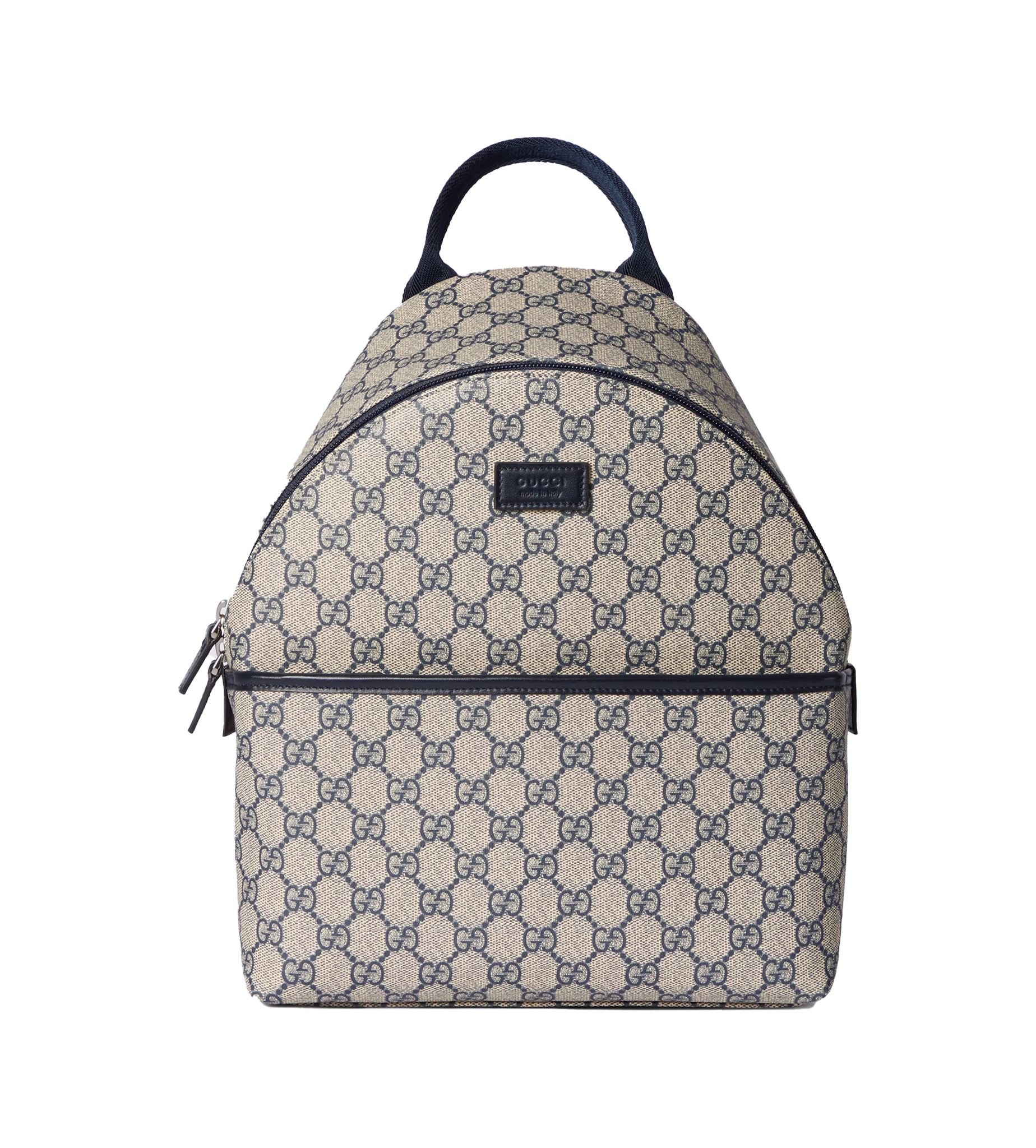 GG Backpack All-over Print Beige/Blue