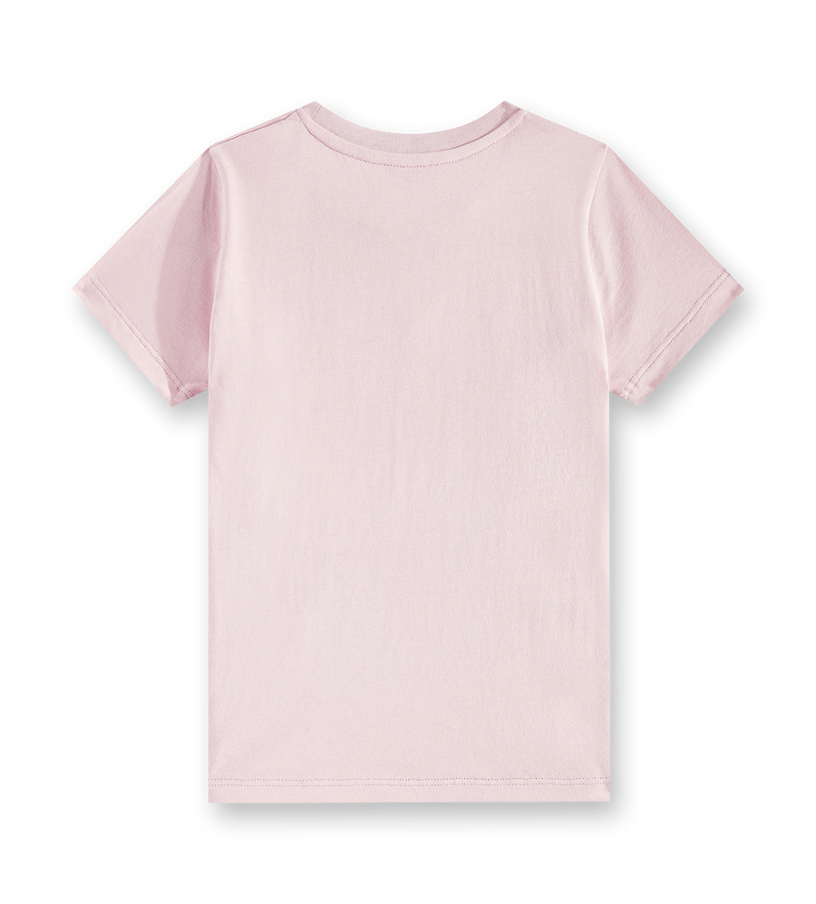 Logo Print T-shirt Pink