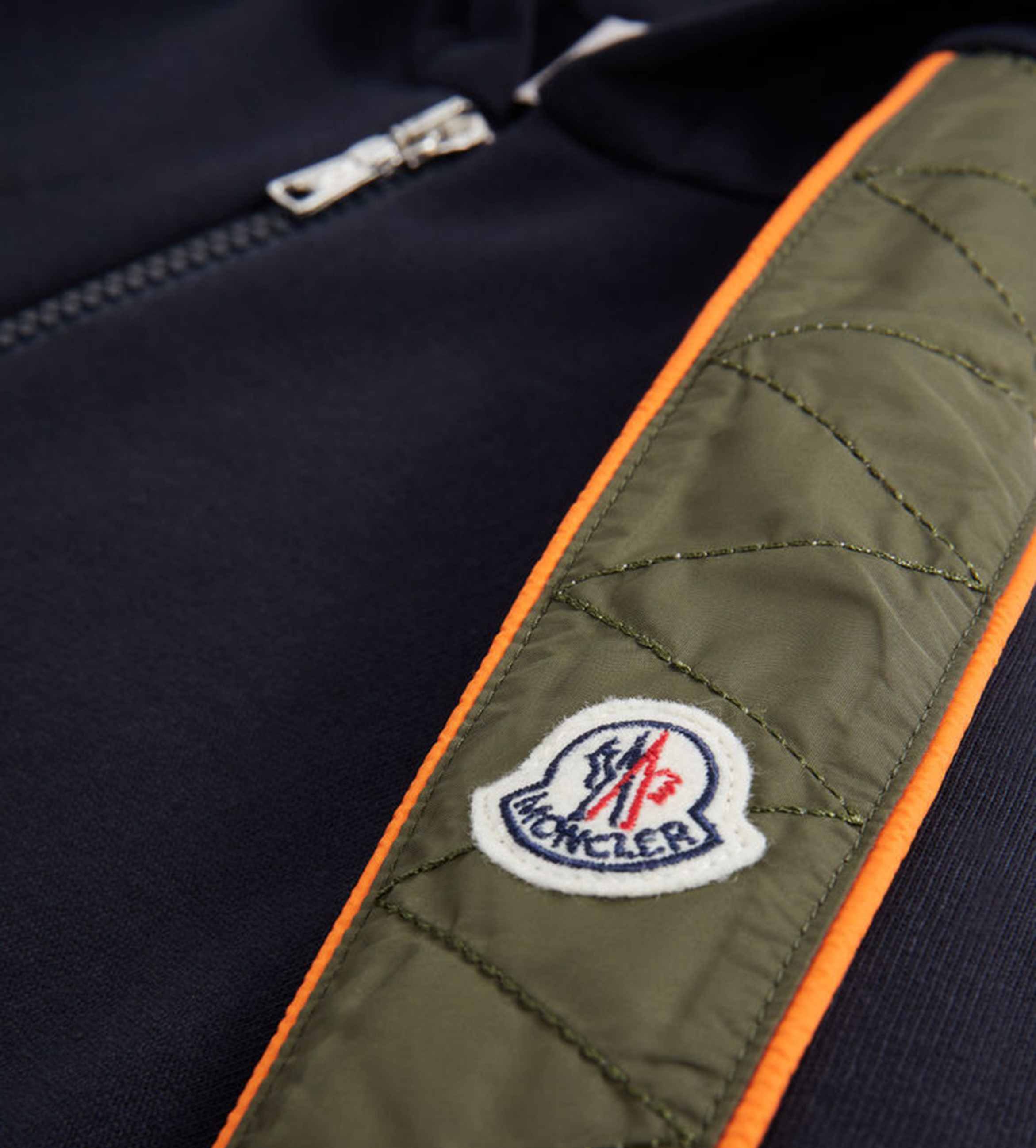 Tricolor Sweatsuit Set Navy