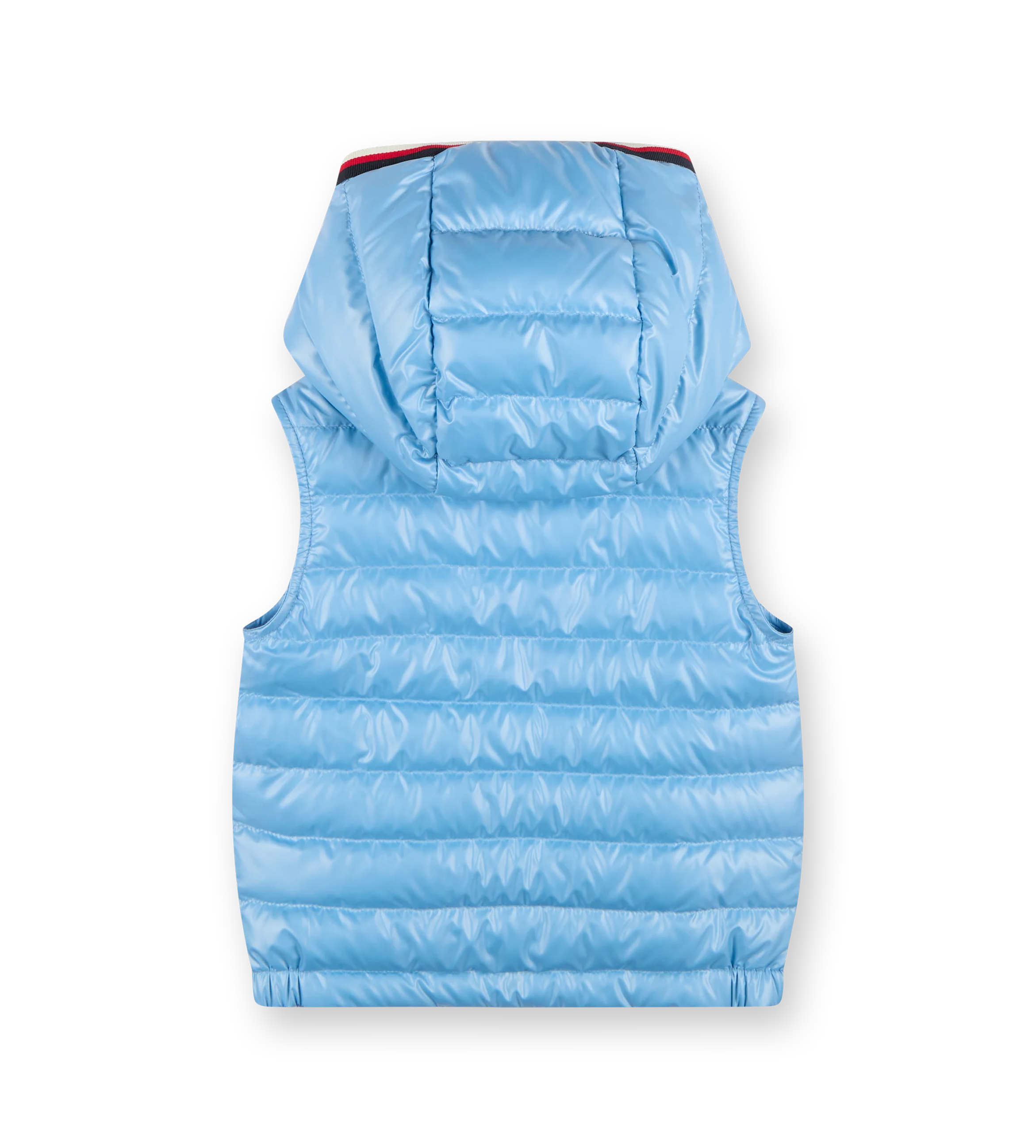 Dorcas Hooded Gilet Blue