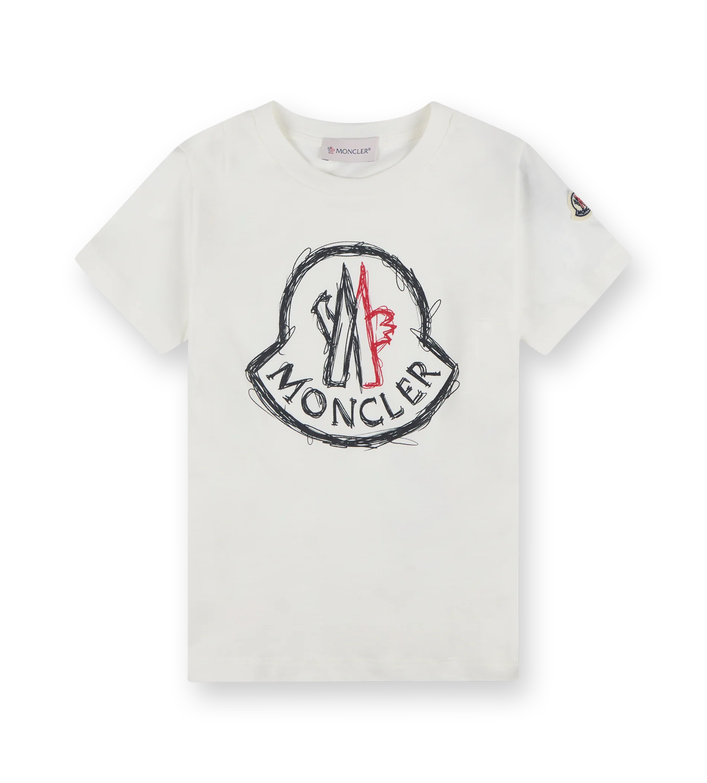 Scribble Logo T-Shirt White