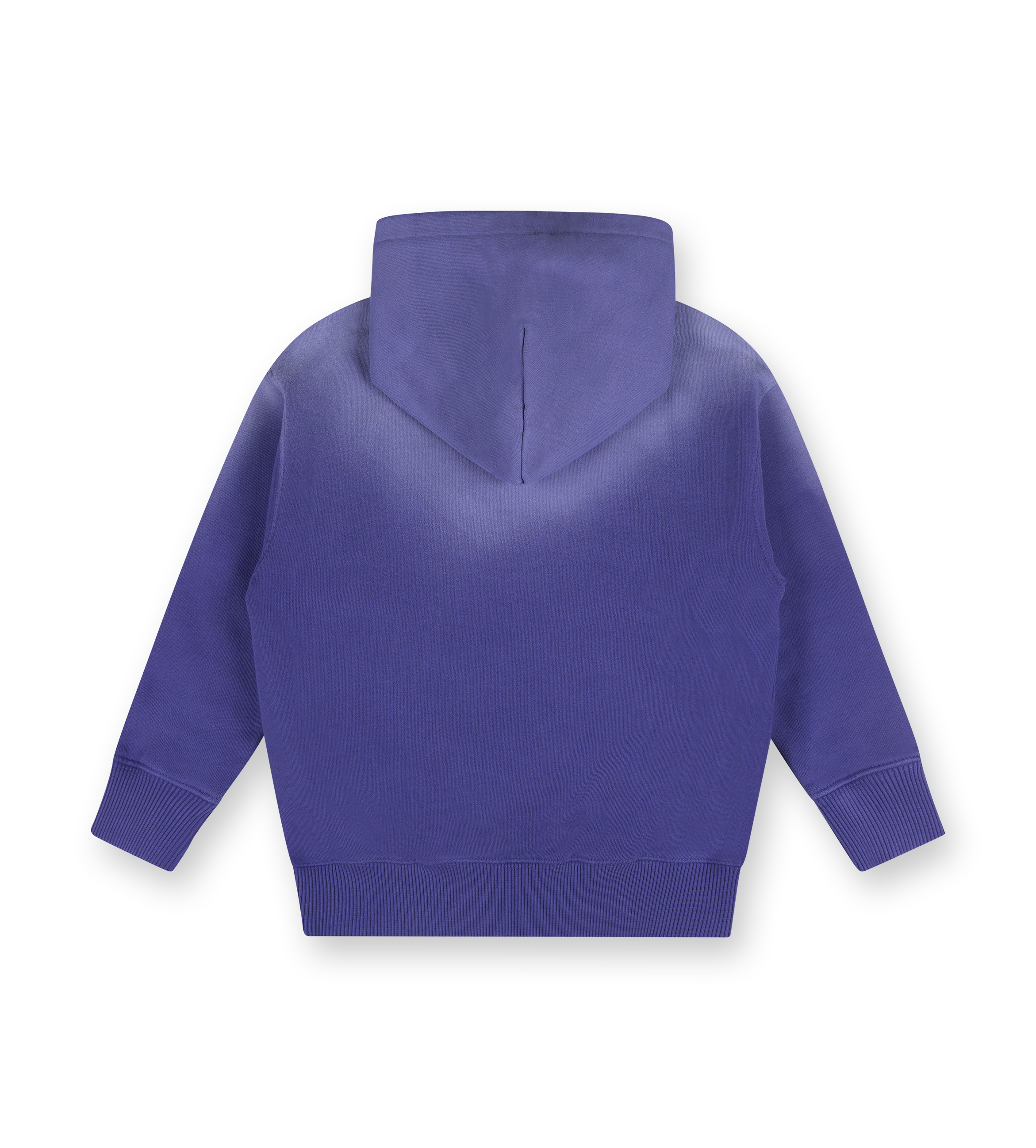 Bleached Stamp Hoodie Purple