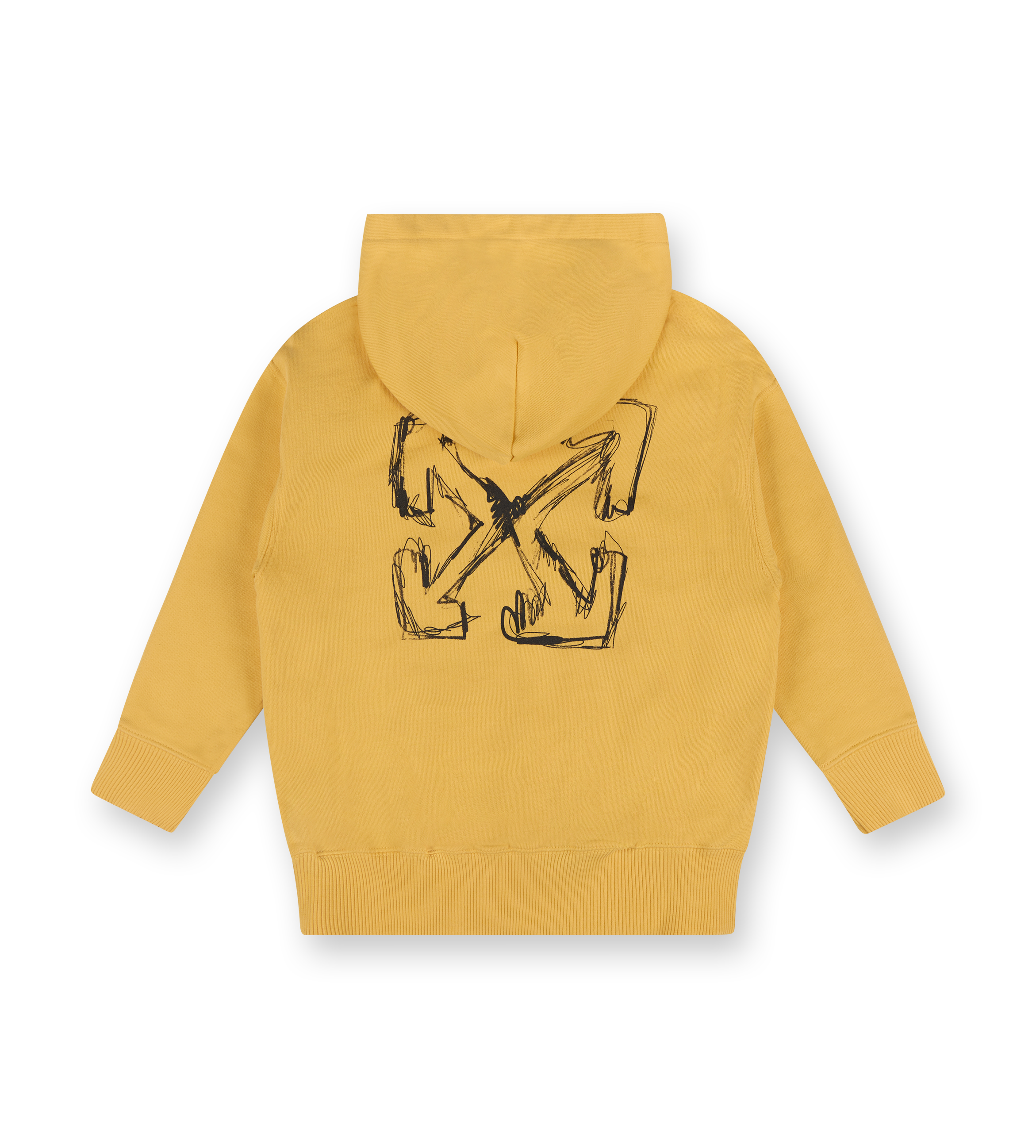 Sketch Arrow Hoodie Yellow