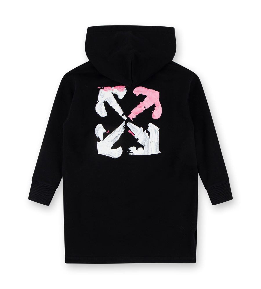 Off white black pink hoodie hotsell