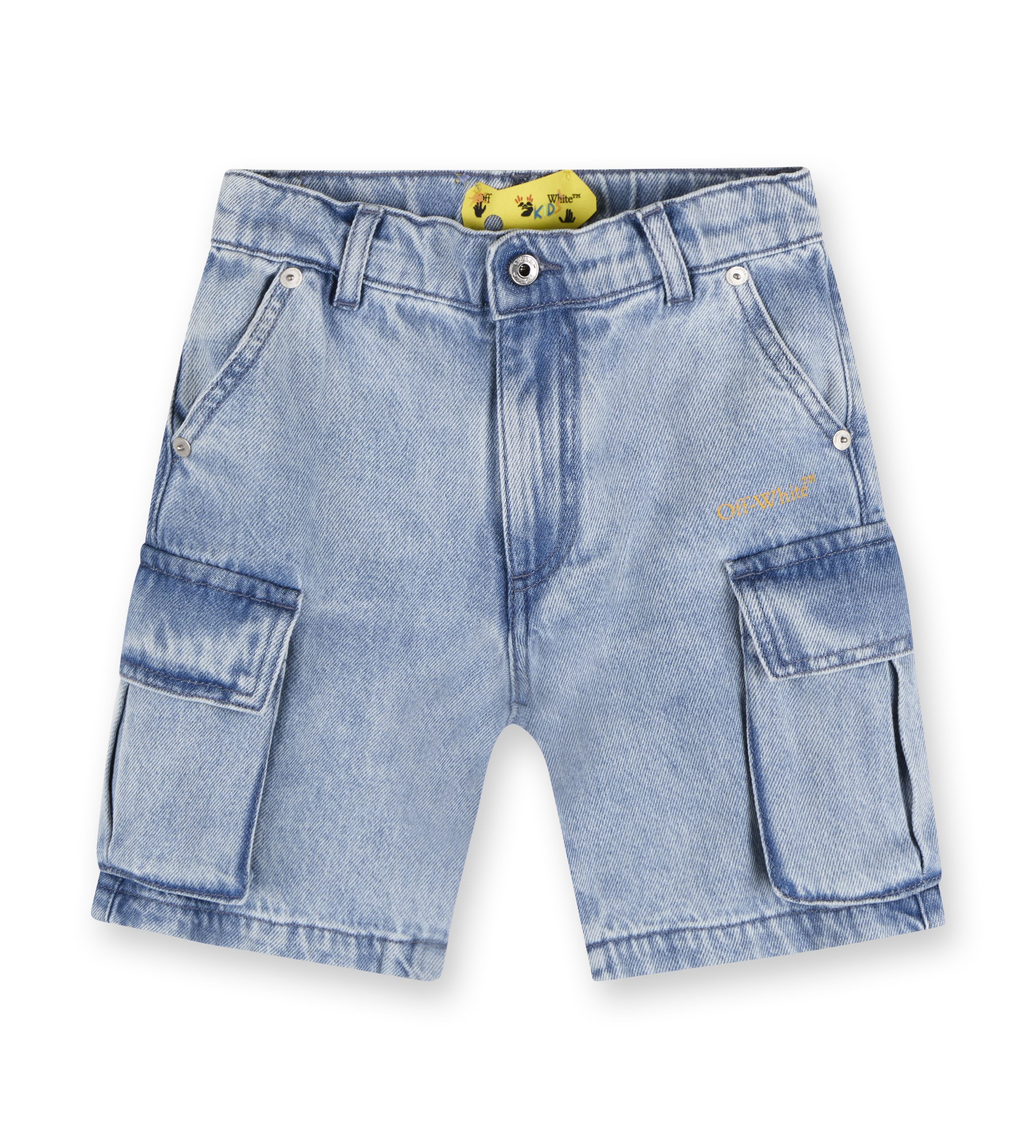 Bookish Denim Cargoshort Light Blue