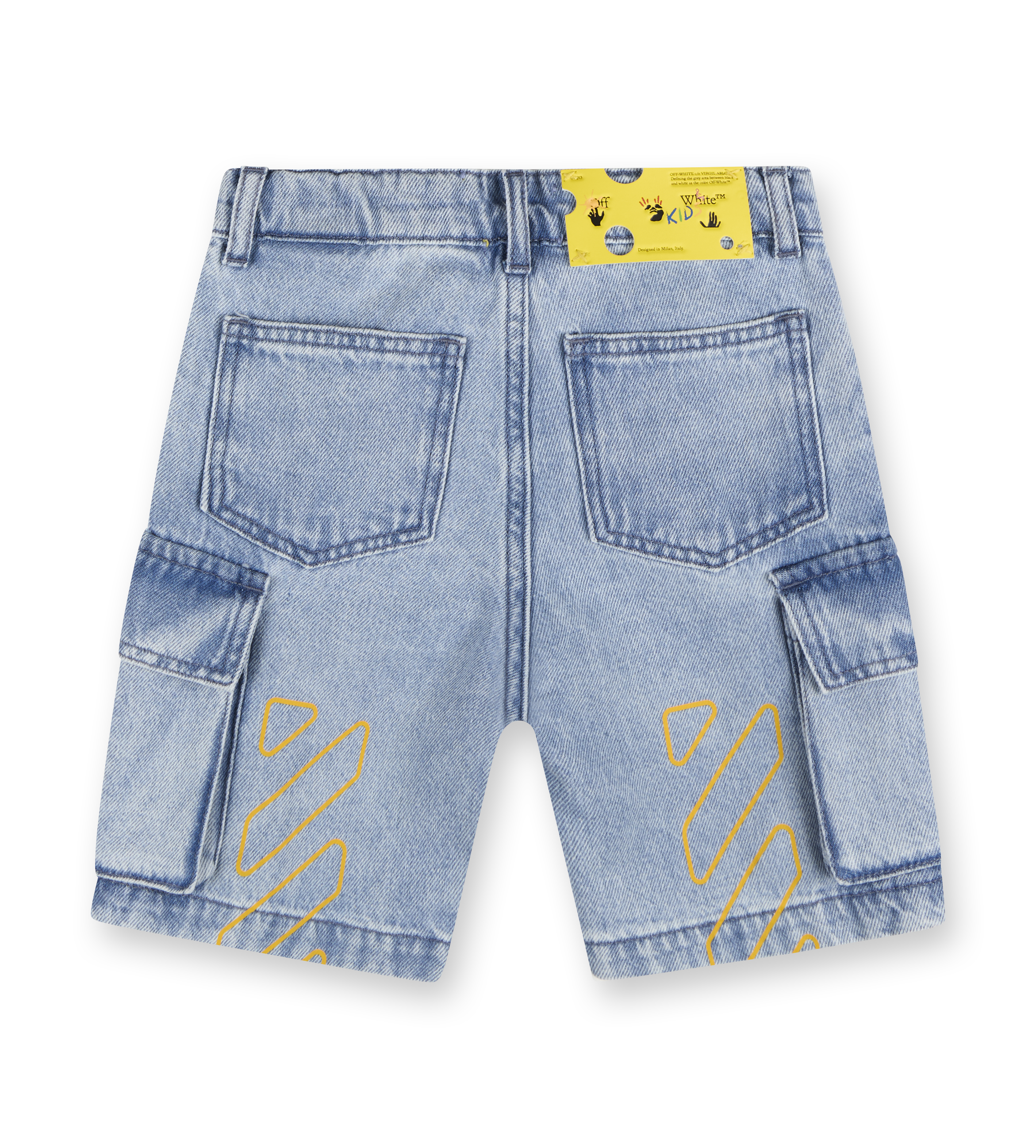 Bookish Denim Cargoshort Light Blue