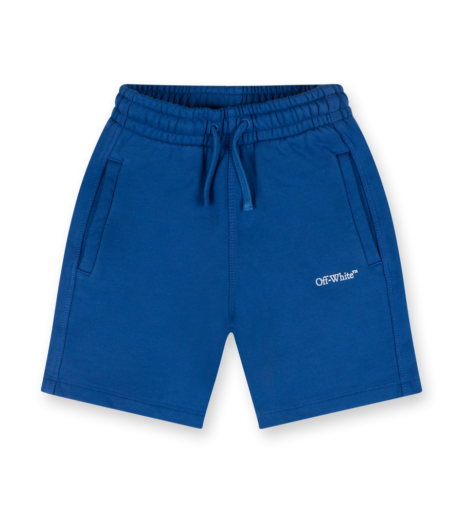 Bookish Sweatshorts Blue-White