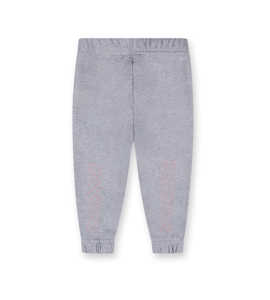 Bookish Diag Sweatpants Grey Melange