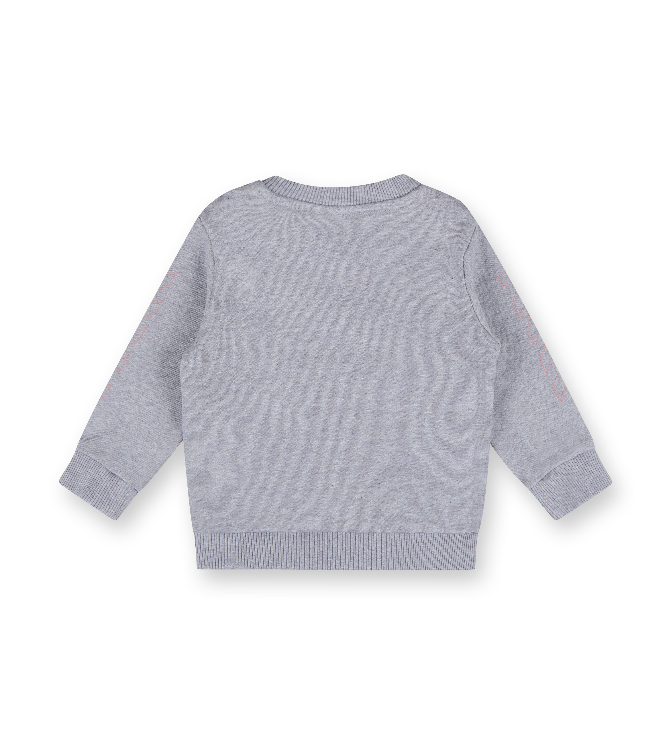 Bookish Diag Crewneck Grey Melange