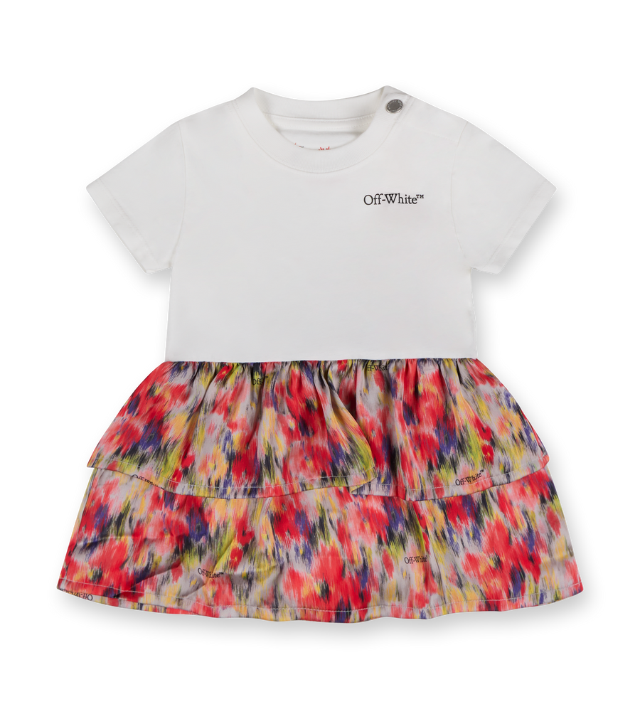 Baby All over Chine Mix Dress Multicolor