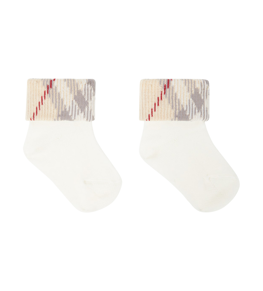 Two-piece Socks Set White