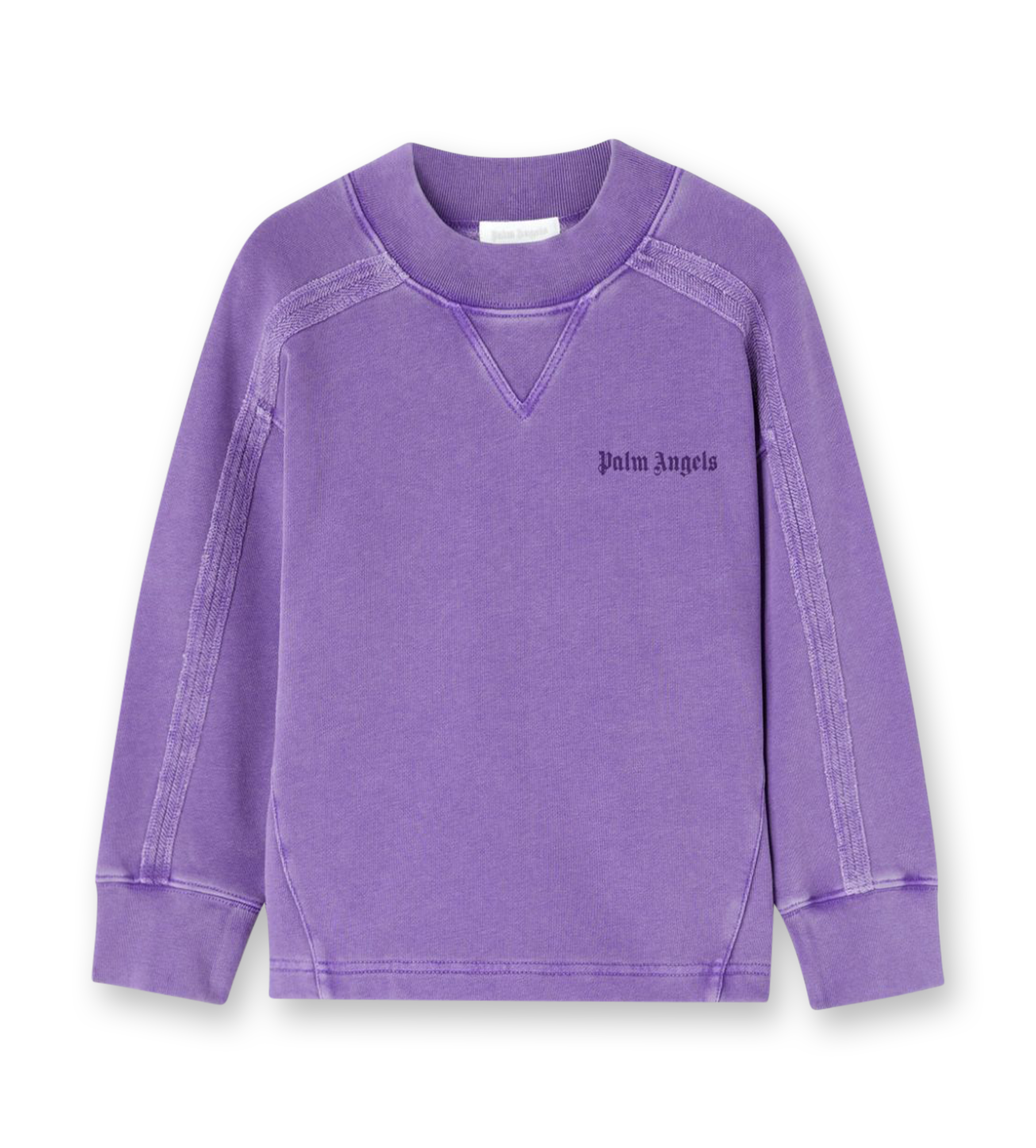 Logo-Print Sweatshirt Purple