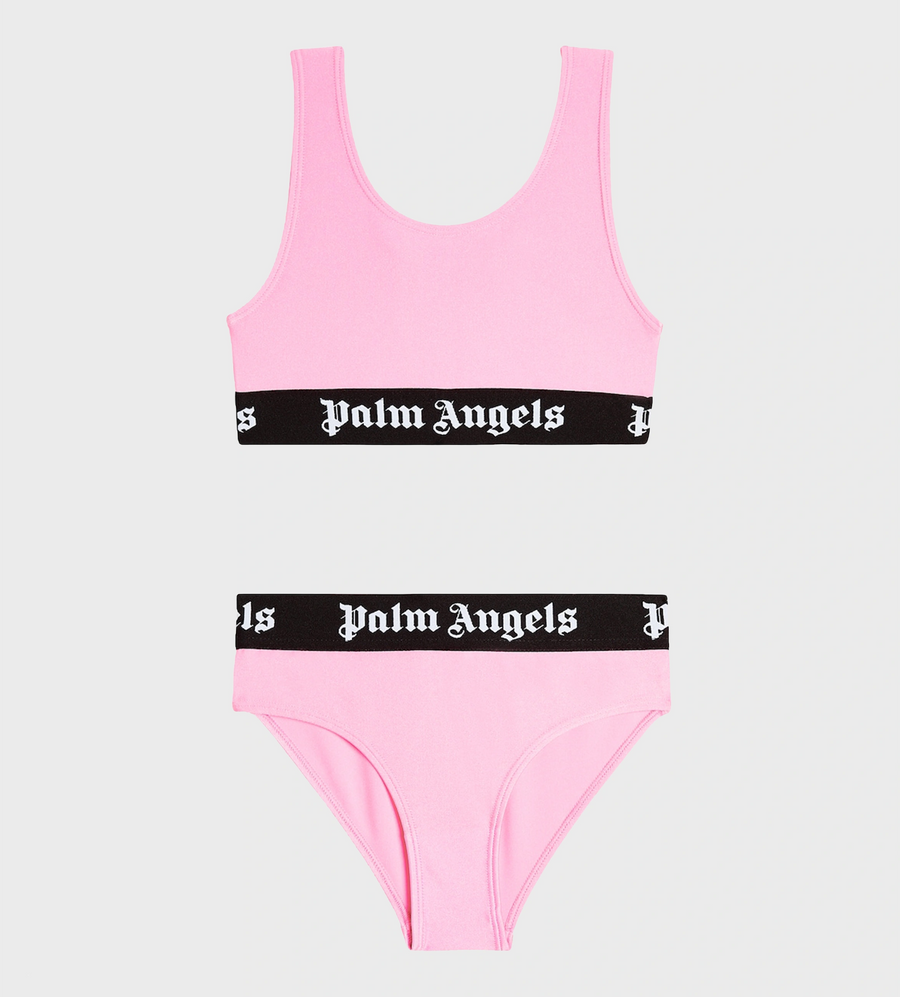 Logo Band Bikini Pink