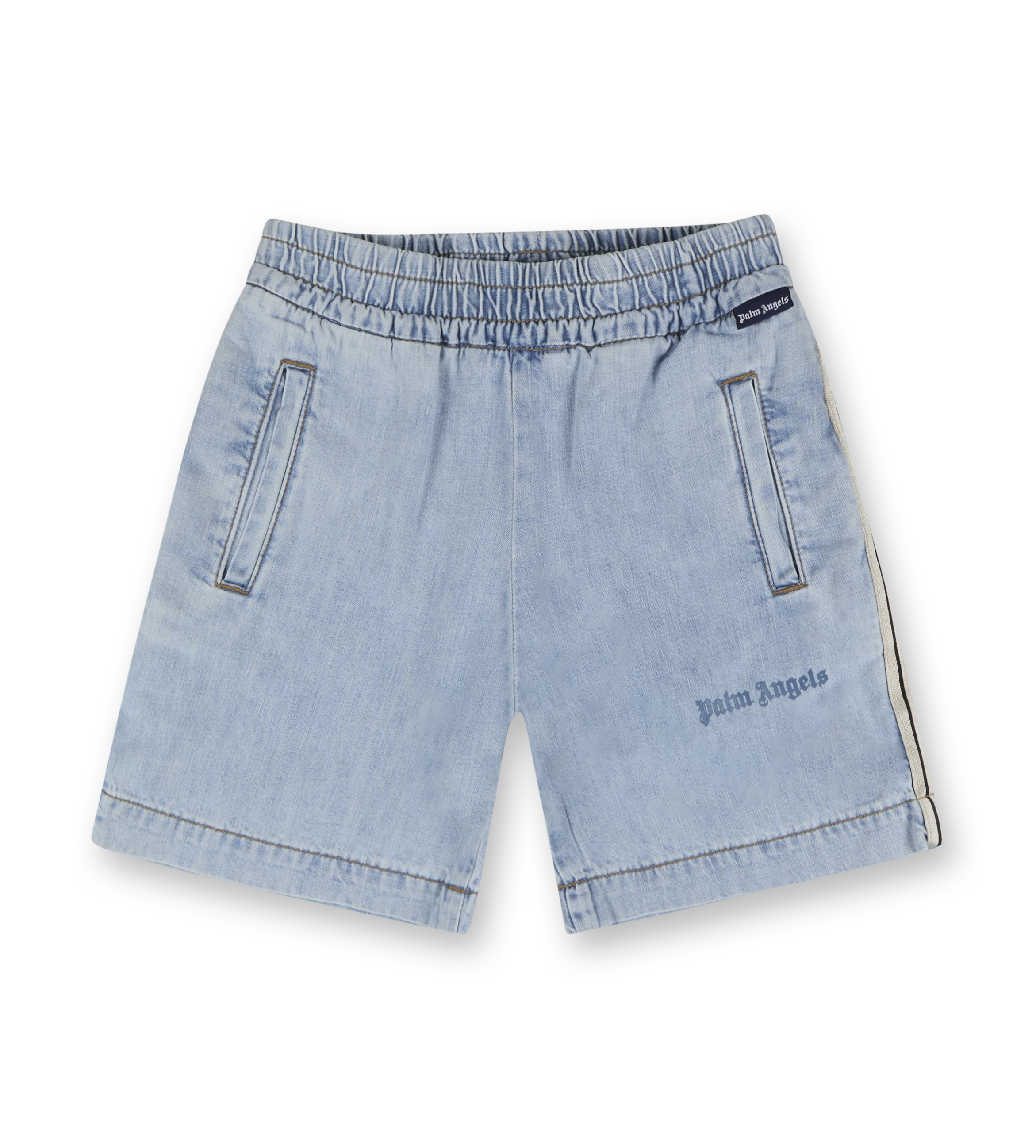 Chambray Shorts Blue