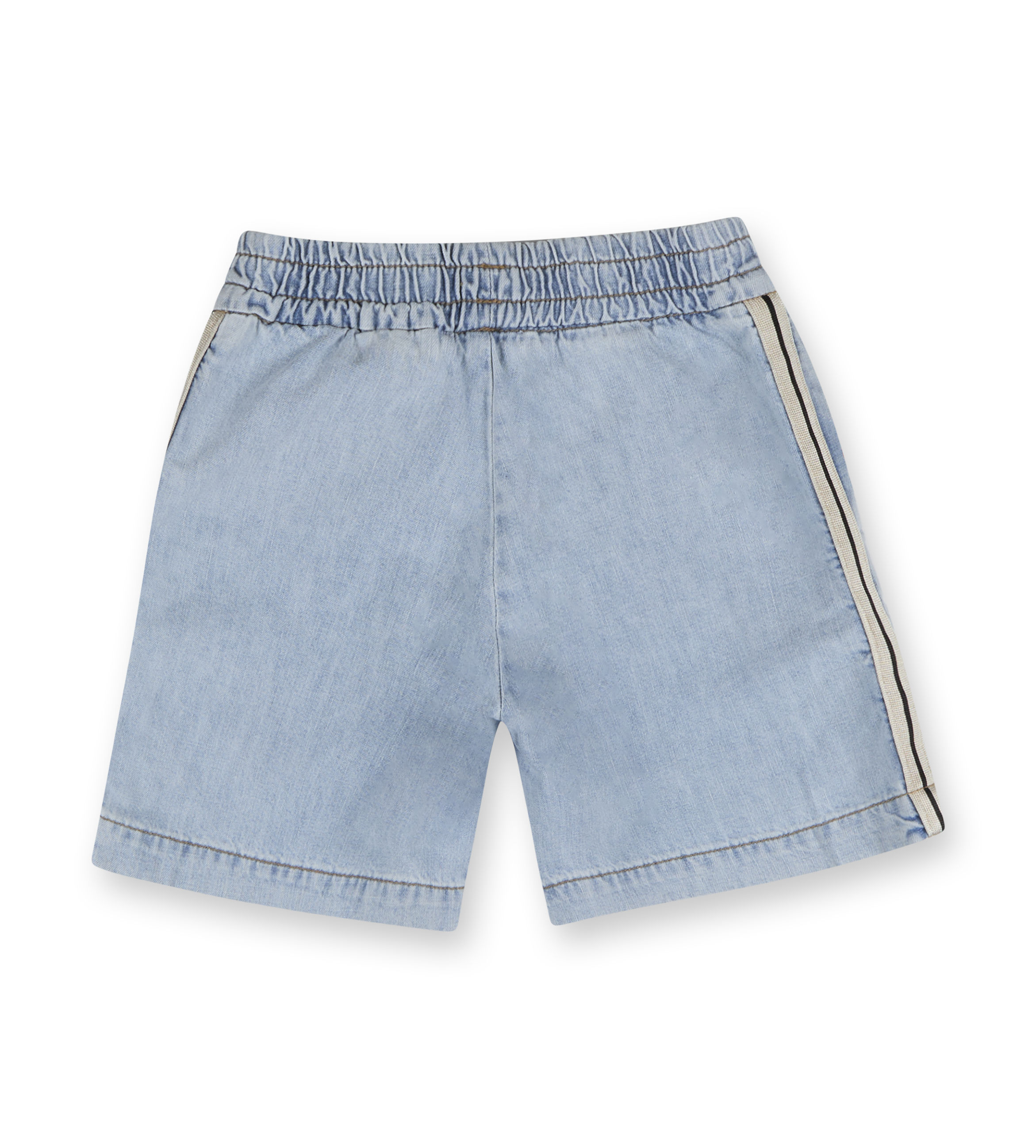 Chambray Shorts Blue